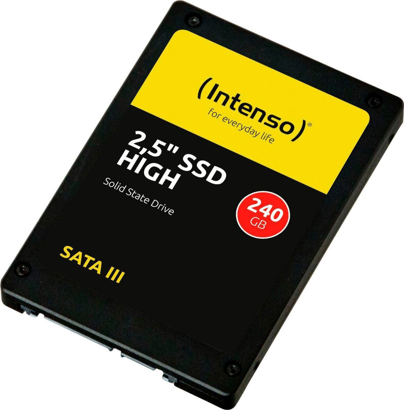 Intenso interne SSD »HIGH«, 2,5 Zoll, Anschluss SATA III