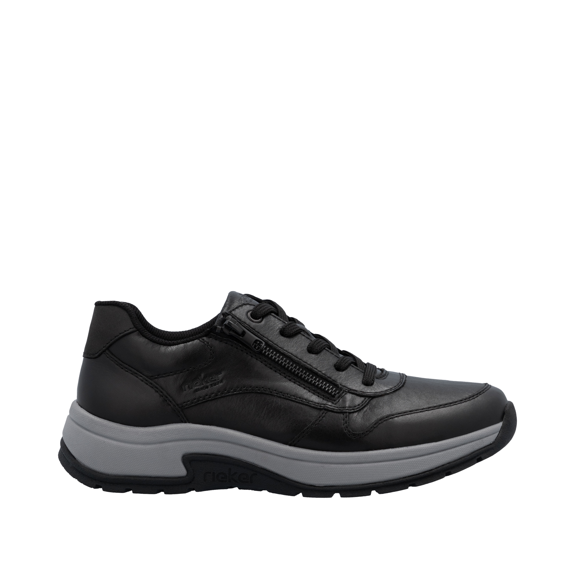 Rieker Sneaker  Schnürschuh, Halbschuh, Freizeitschuh mit gepolstertem Schaftrand