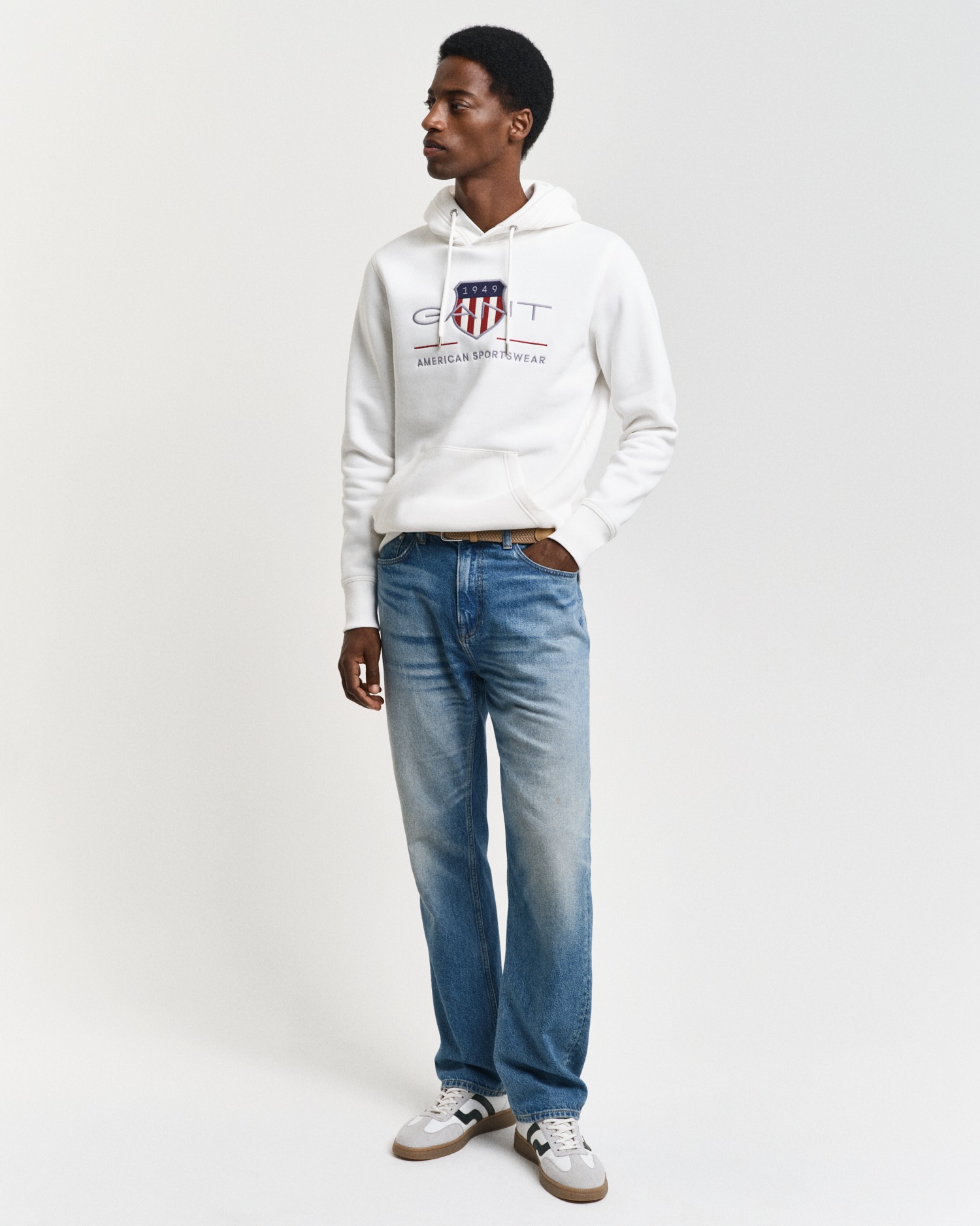 Gant Hoodie »REG ARCHIVE SHIELD HOODIE«, mit modischer Logostickerei auf der Brust