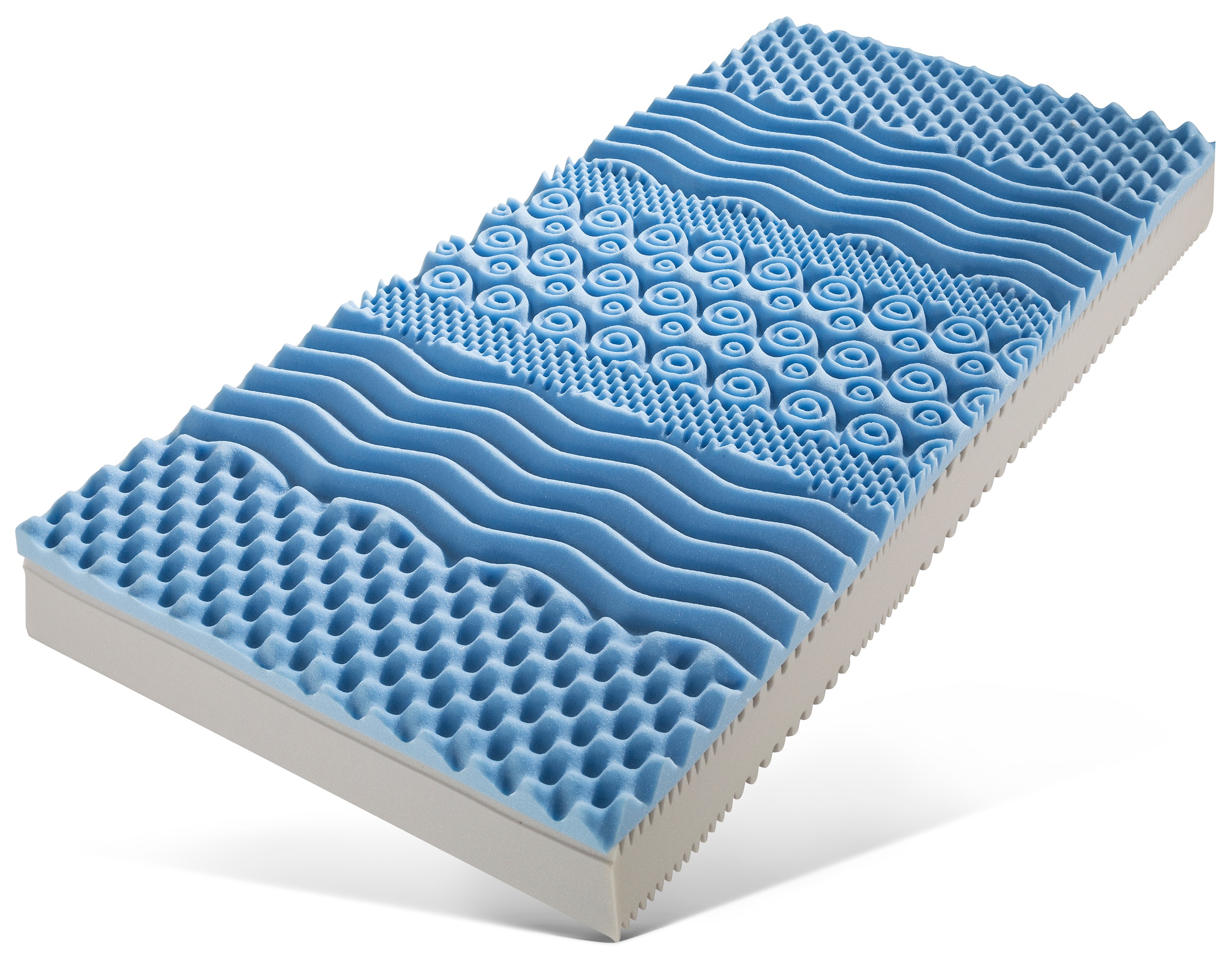 GOODproduct Komfortschaummatratze »Ellita«, 23 cm cm hoch, Raumgewicht: 30 kg/m³, (1 St.), Matratze aus Oceanplastik, 90x200 cm und weitere Grössen erhältlich
