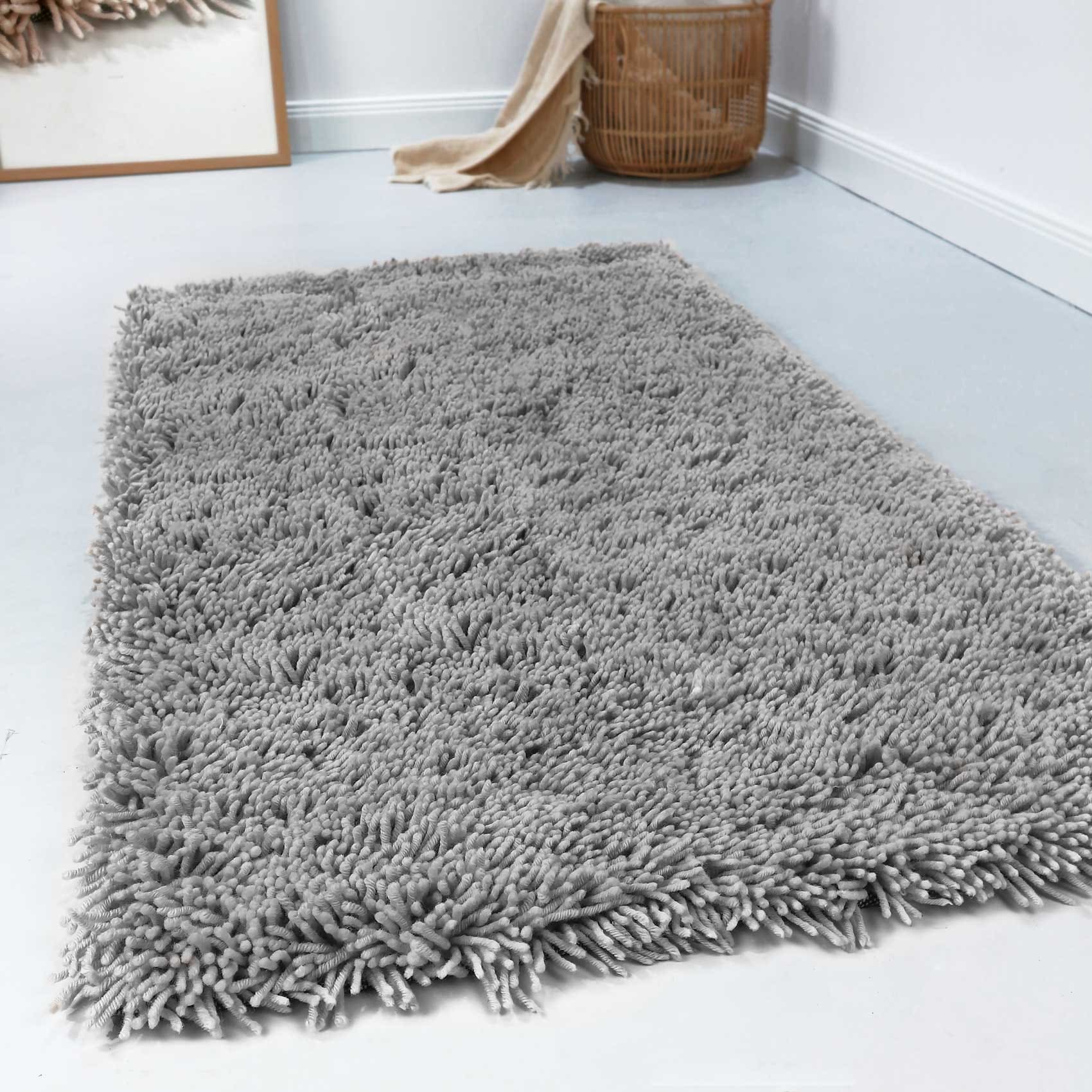 Image of Esprit Wollteppich "Seattle Shag, ESP-26391" rechteckig 50 mm Höhe modern, flauschig aus Schurwolle, pflegeleicht, Wohn-, Schlafzimmer