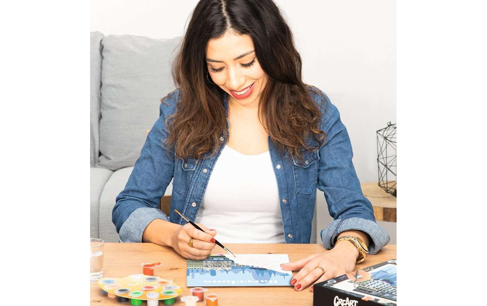 Ravensburger Peinture par numéros »CreArt, Farbenfrohes Barcelona« Made in Europe