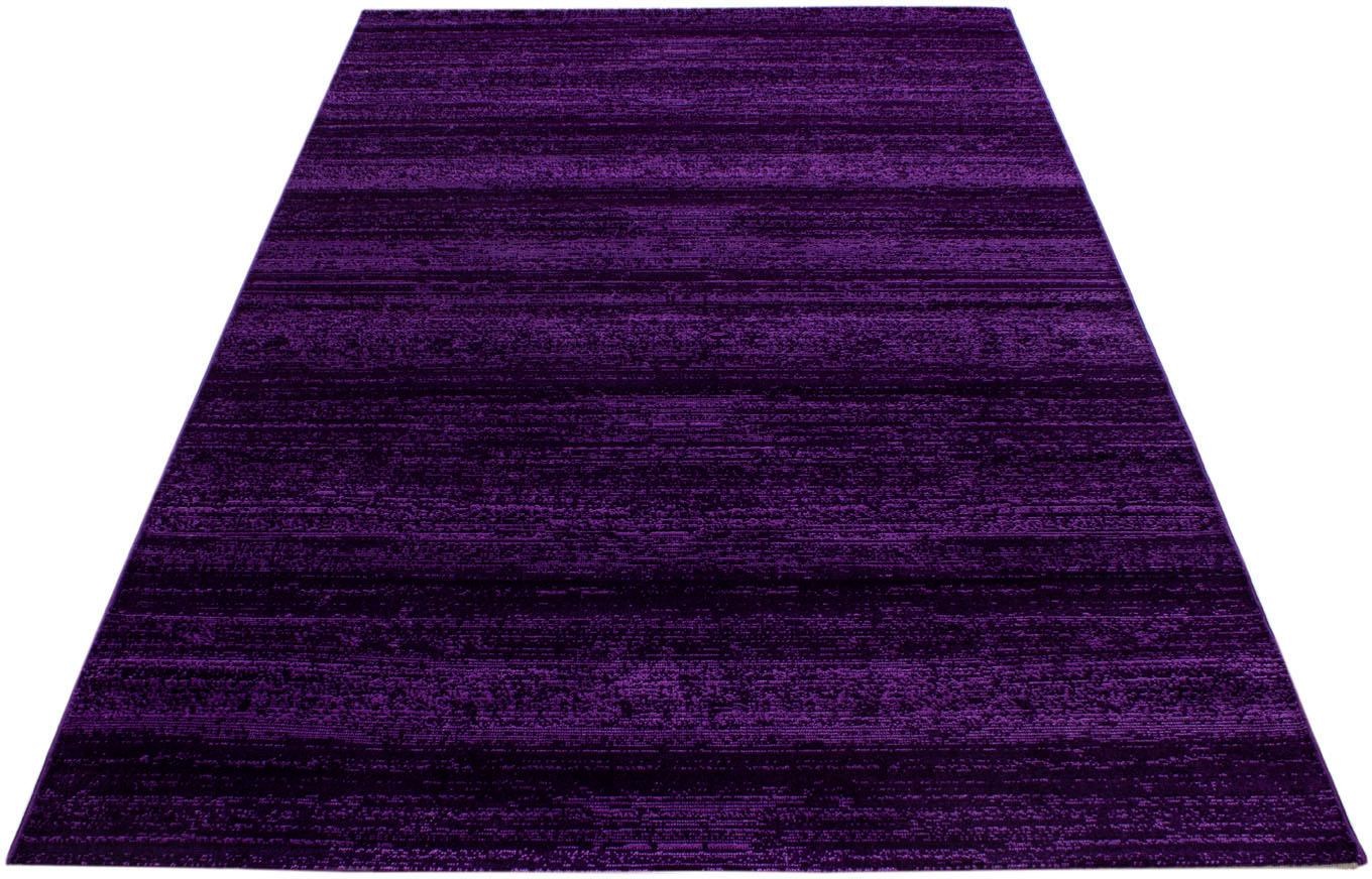 Ayyildiz Teppiche Teppich »Plus 8000«, rechteckig, 6 mm Höhe, Läufer, gestreifter Flachflor, robust, Webteppich, alle Räume