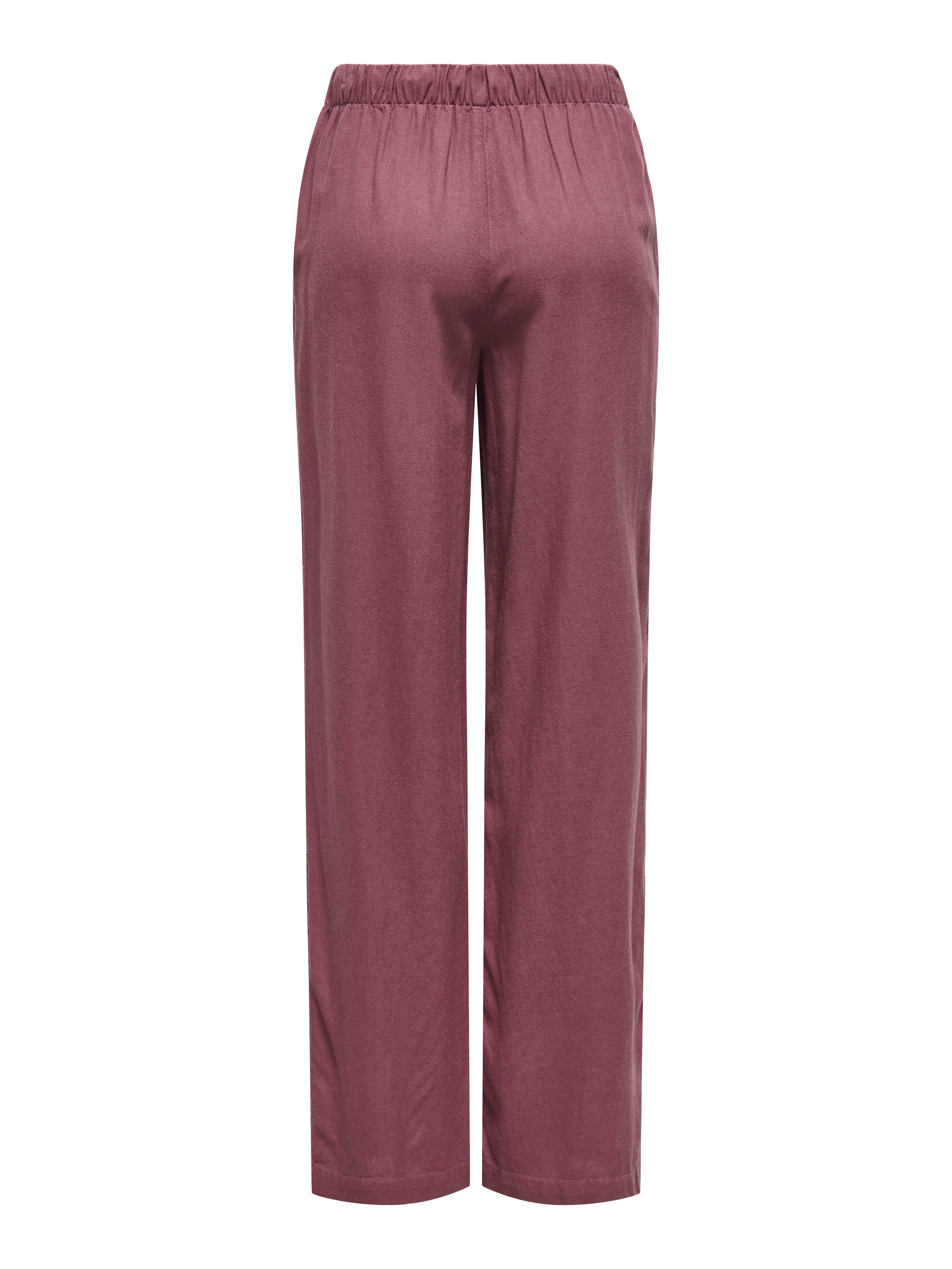 ONLY Schlupfhose »ONLGOA MW LINEN BL PULL-UP PANT CC PNT«  mit Leinen