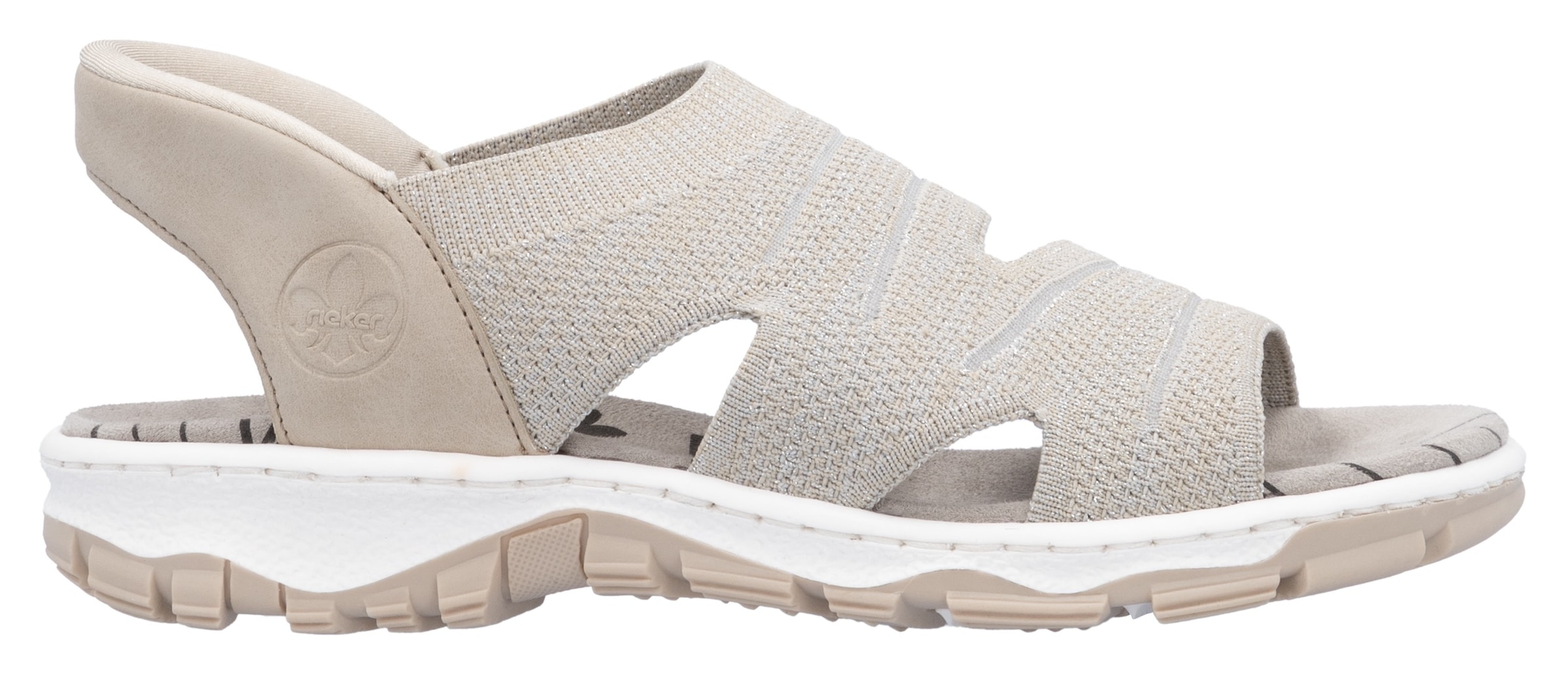 Rieker Sandale  Trekkingsandale, Outdoorsandale, Sommerschuh mit Elastik-Einschlupf