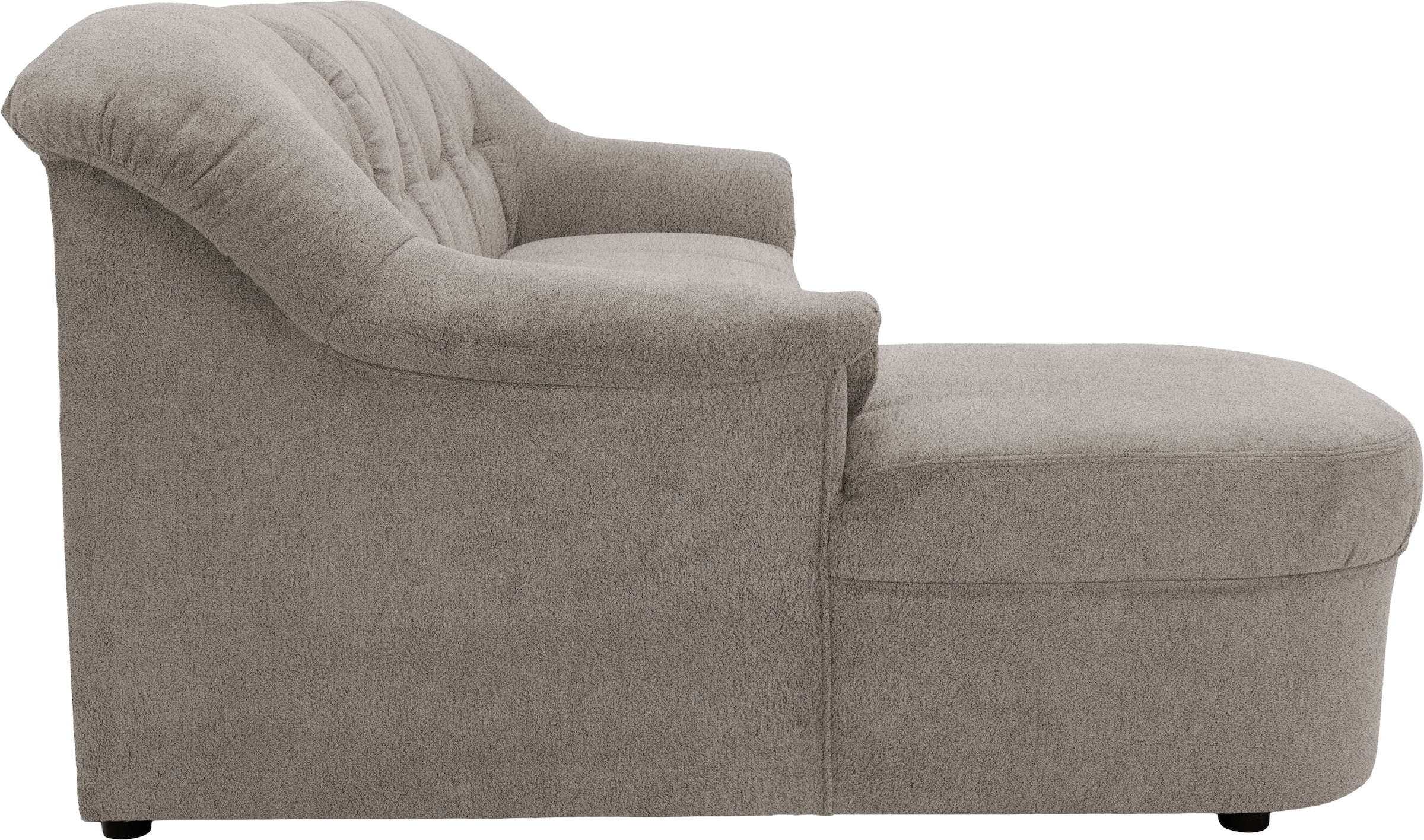 GOODproduct Ecksofa »Langelland 232 x 146 cm, auch mit Schlaffunktion, mittelfester Sitz« L-Form, mit Federkern, pflegeleichter, weicher Luxus-Microfaser