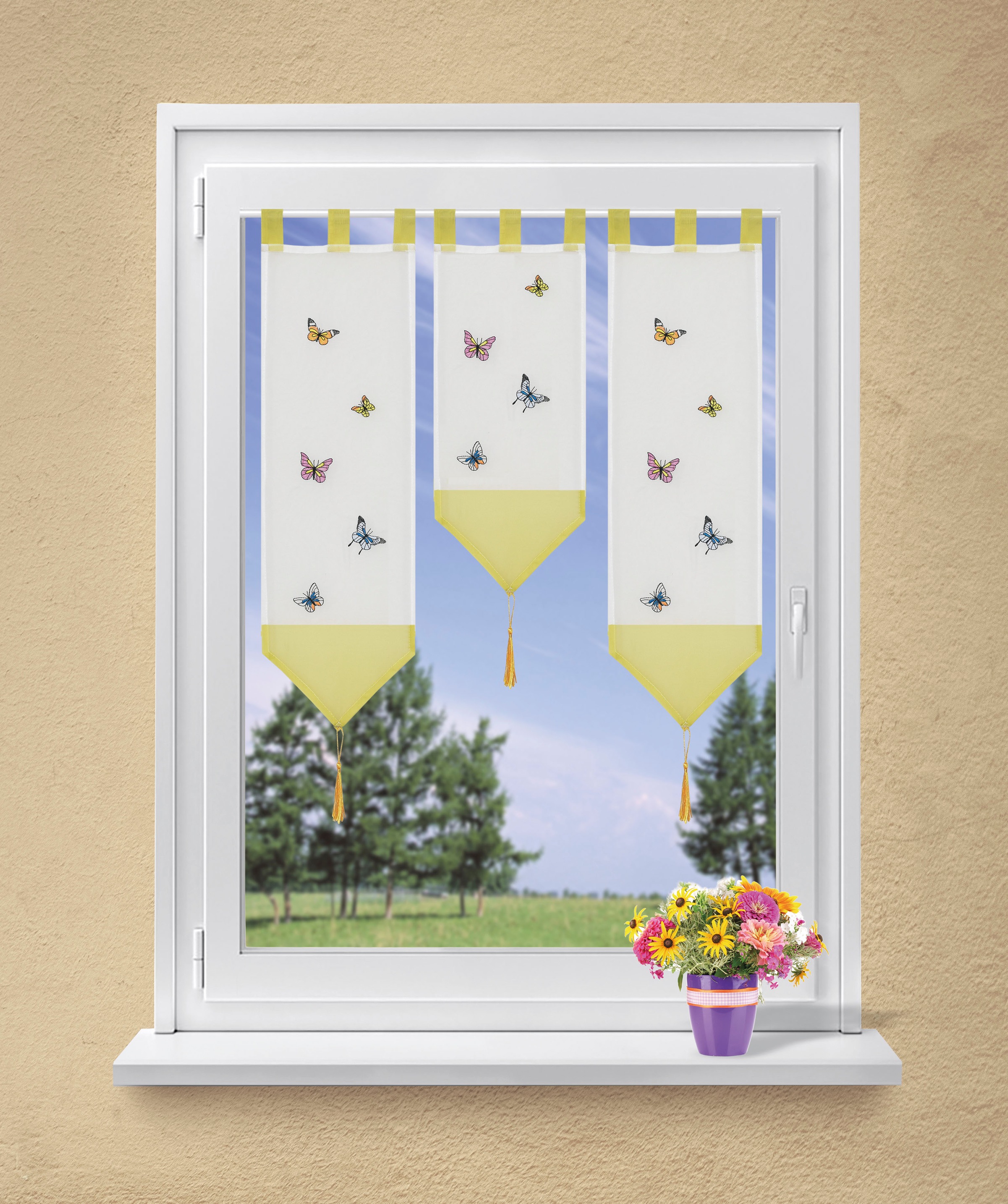 Image of Dreams Scheibengardine »Schmetterlinge«, (1 St.) bei Ackermann Versand Schweiz