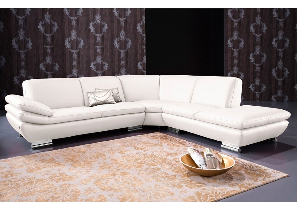 Image of CALIA ITALIA Ecksofa »Mood«, in zwei Lederqualitäten, Ottomane wahlweise links oder rechts bei Ackermann Versand Schweiz