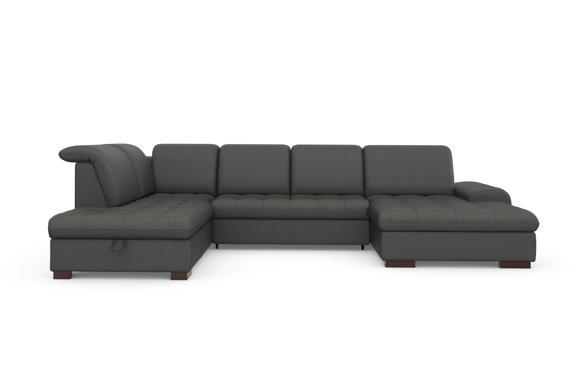 Image of sit&more Wohnlandschaft, wahlweise mit Bettfunktion, Bettkasten und Kopfteilverstellung, auch erhältlich in dem besonders leicht mit Wasser zu reinigendem "Soft clean" Bezug bei Ackermann Versand Schweiz