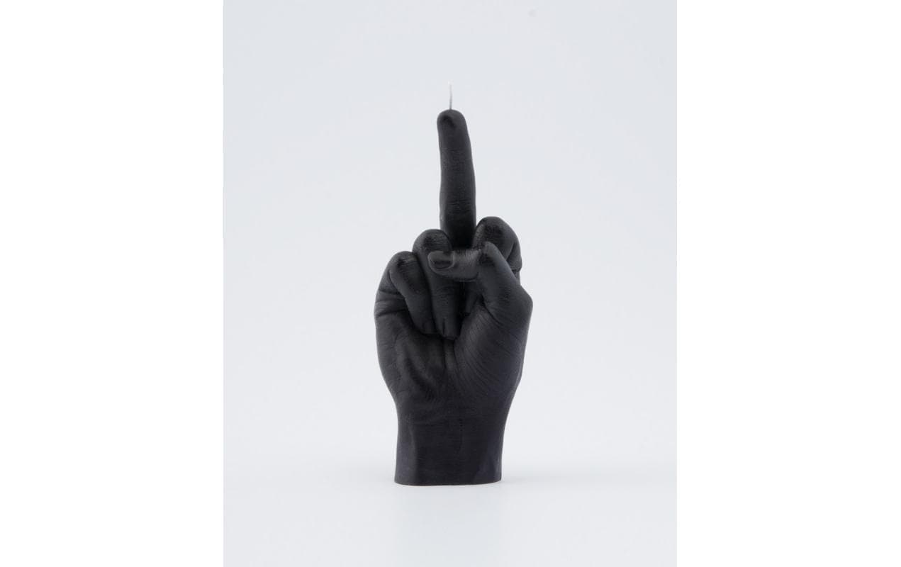   Bougie moulée »Mandatus Candle Hand F*ck you«