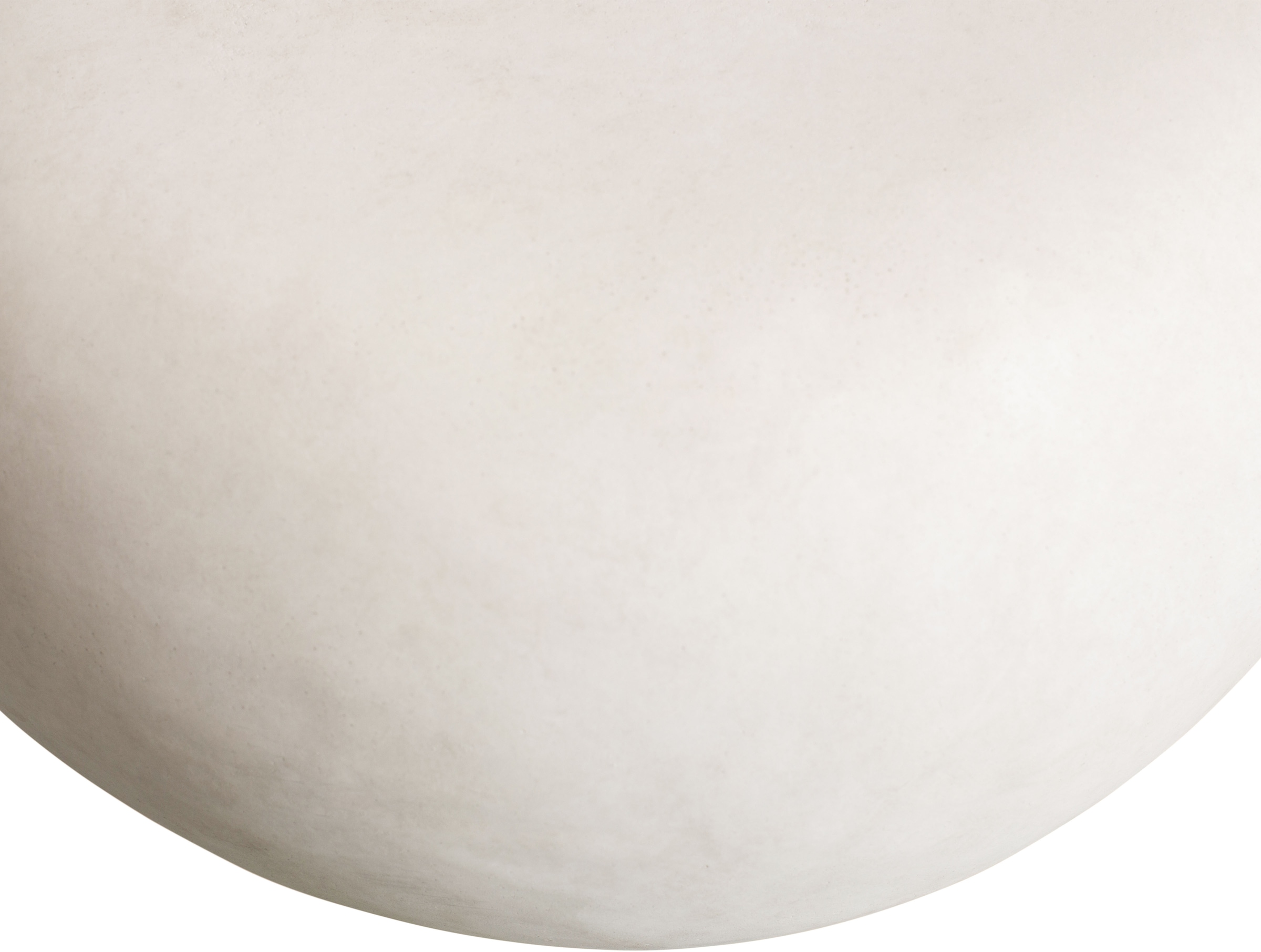 WOOOD Beistelltisch »Pebble Fiberclay in Betonoptik mit organischer Rundung« Glasfaser-Ton-Verbundmaterial, Tragkraft 90 kg, pflegebedürftig