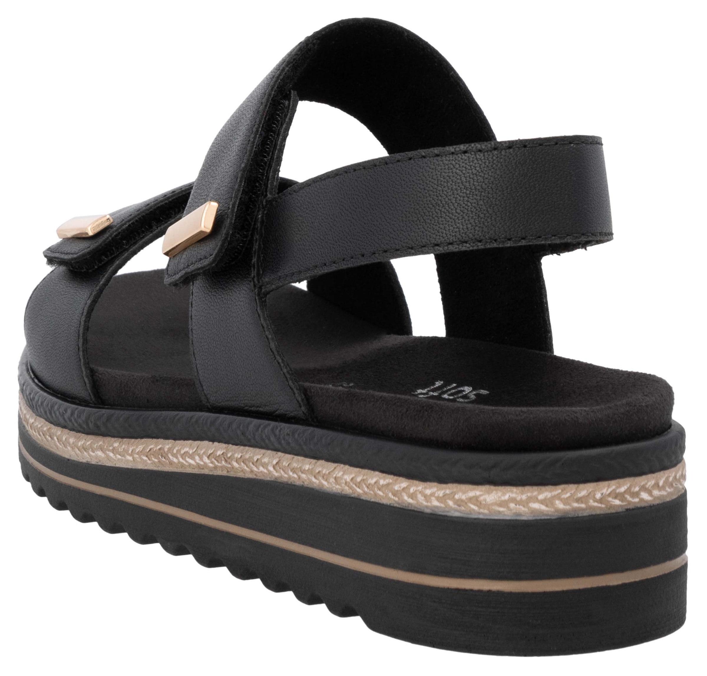 Remonte Sandales compensées  Riemchensandale, Bequemschuh mit Schmuckelementen