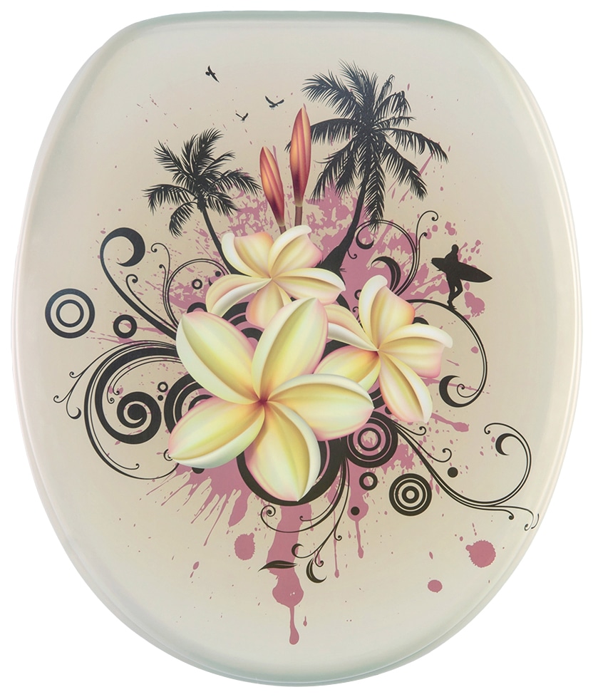 Image of Sanilo WC-Sitz "Tropical" mit Absenkautomatik