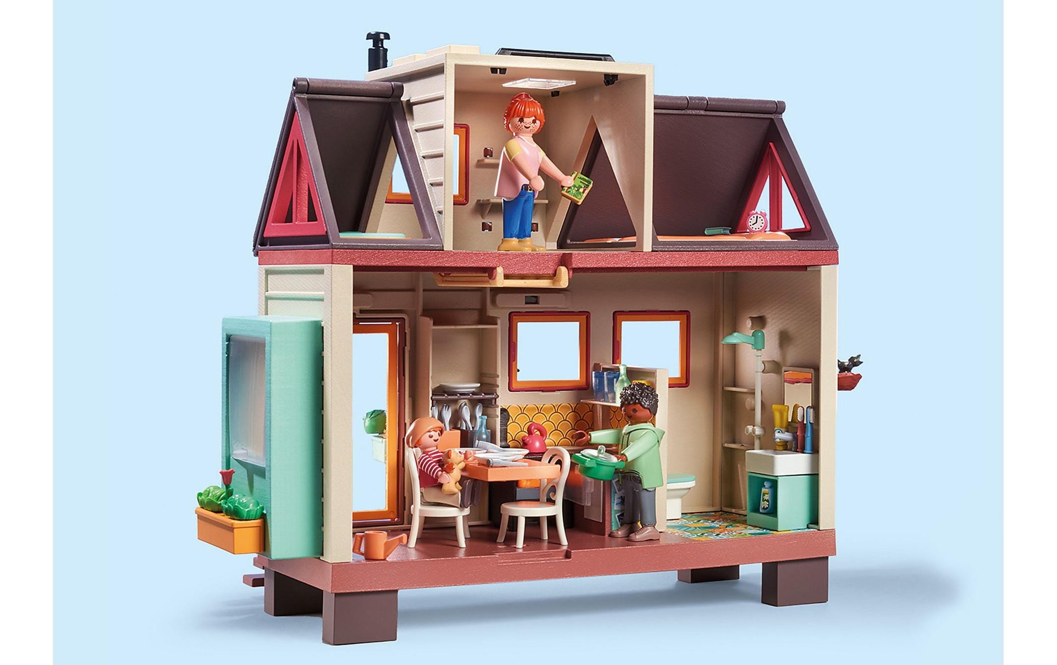 Playmobil® Spielbausteine »My Life Tiny Haus 71509«, (160 St.)