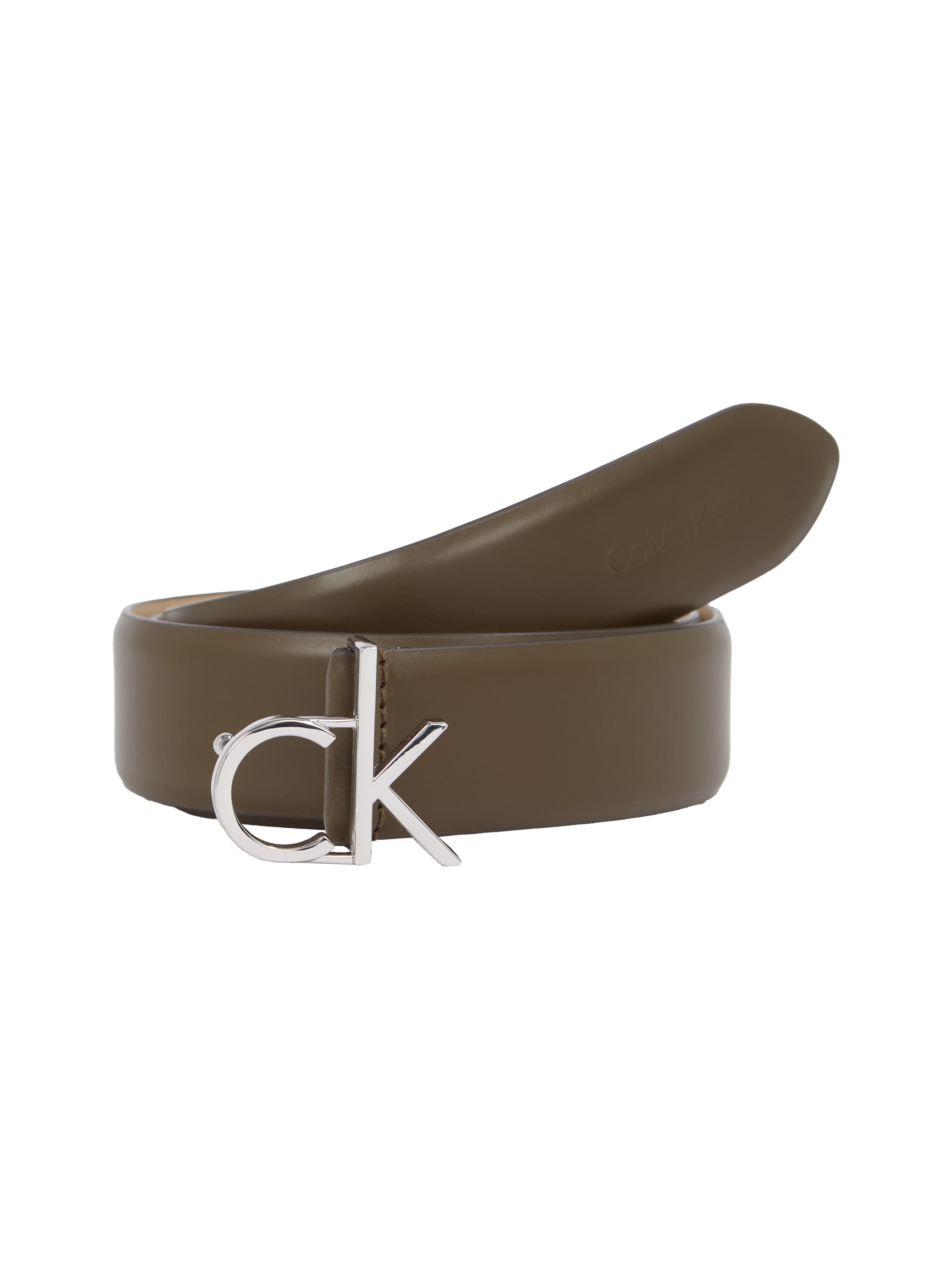 Image of Calvin Klein Ledergürtel "CK BUCKLE BELT 3.0 SMOOTH" mit CK-Logoschliesse