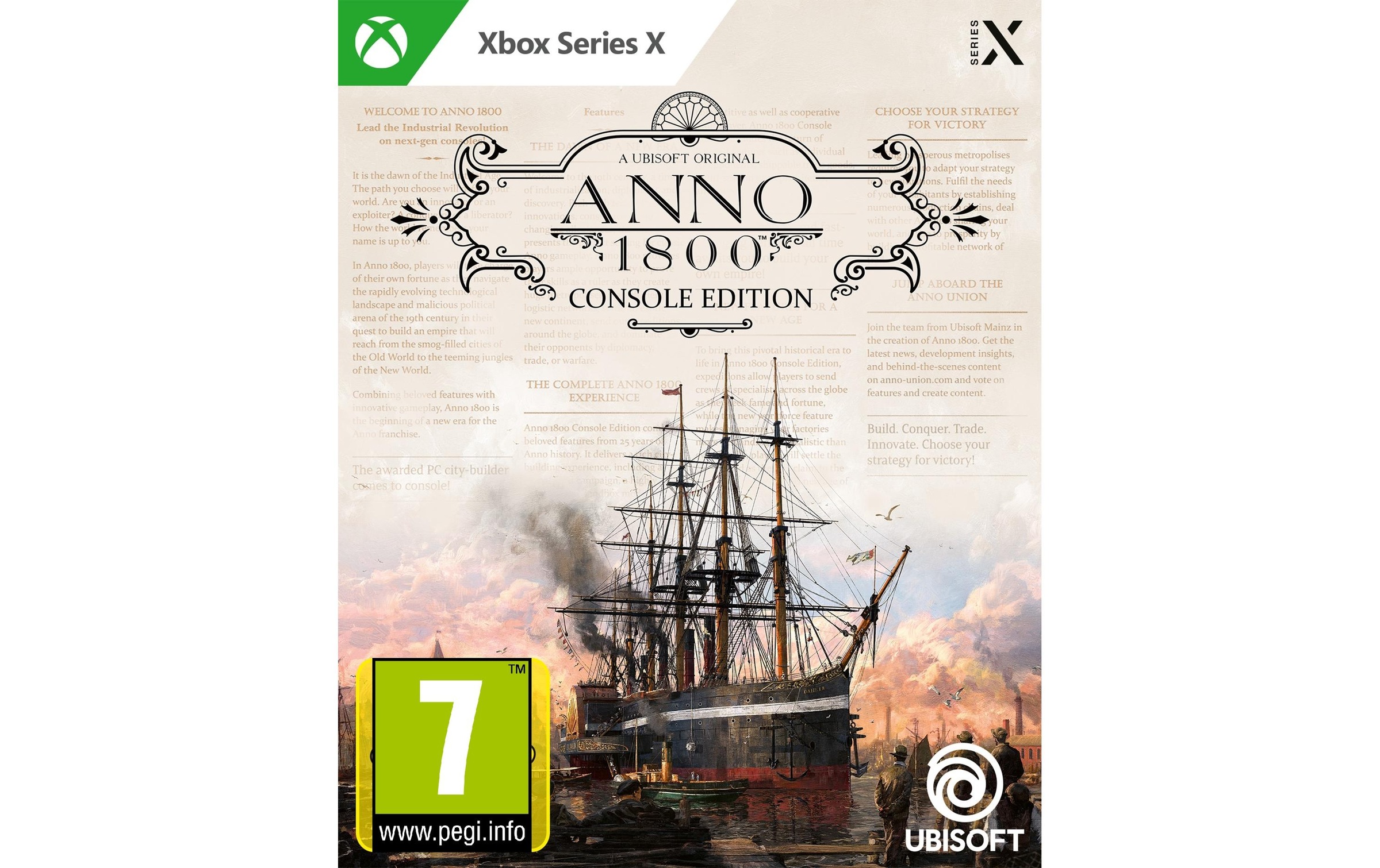 UBISOFT Spielesoftware »ANNO 1800 Console Edition, XSX«, Xbox Series X