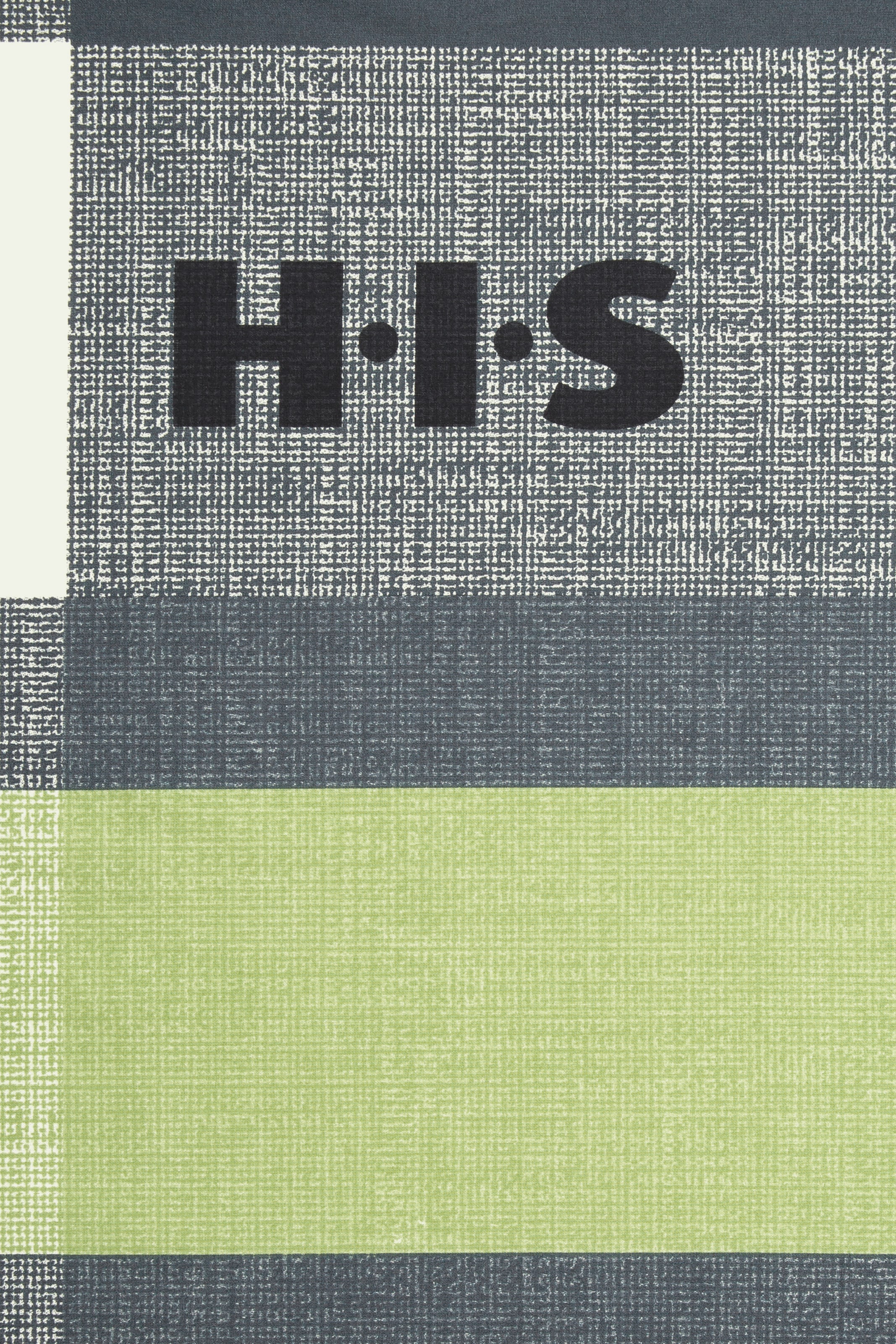 H.I.S Bettwäsche »Logan in Gr. 135x200 oder 155x220 cm«, (2 tlg.), karierte Bettwäsche aus Baumwolle, mit Reissverschluss