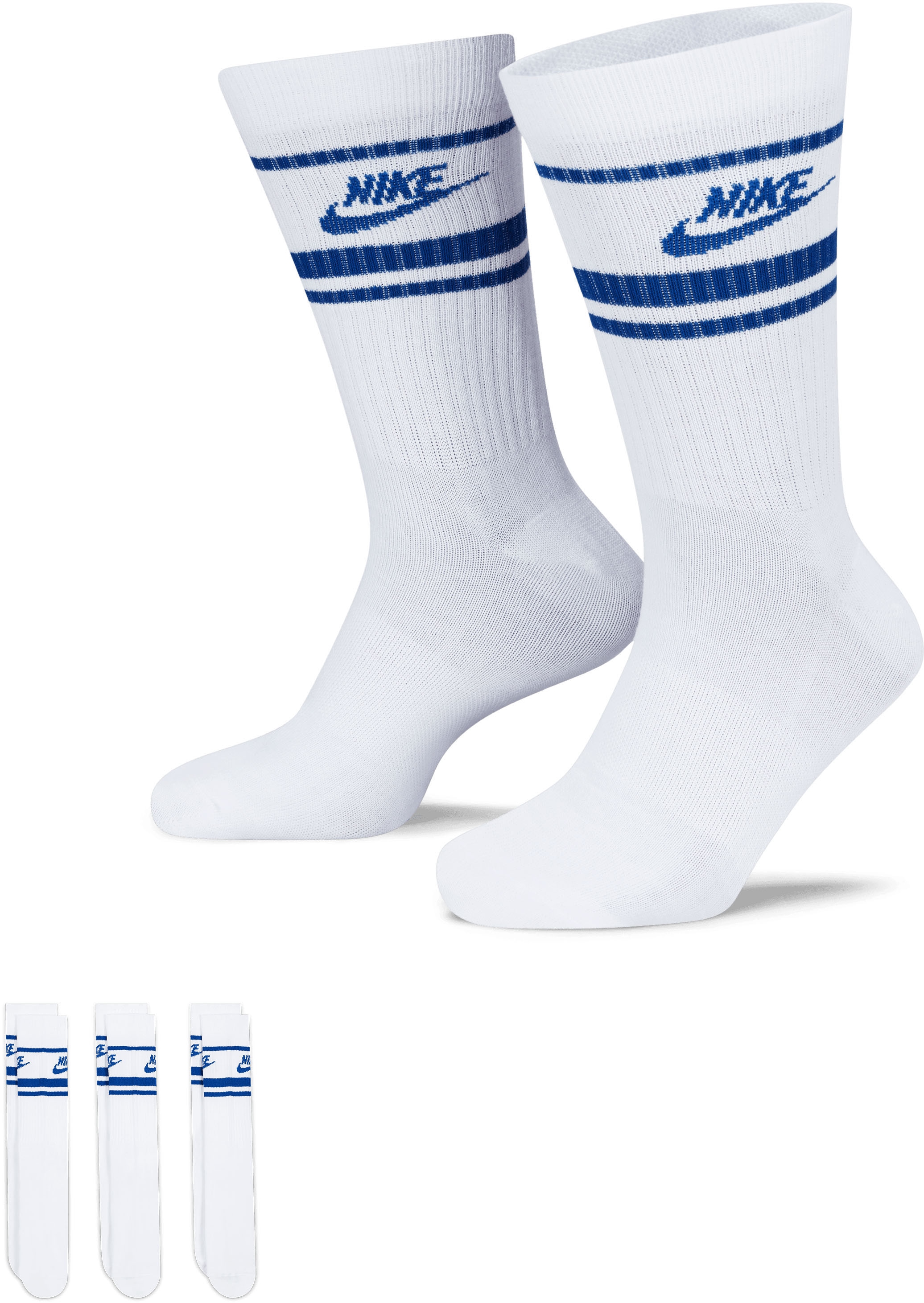 (Pairs)«, Paar) Sportswear Crew Socks (Packung, Essential versandkostenfrei bestellen Sportsocken Nike »Everyday 3 ♕