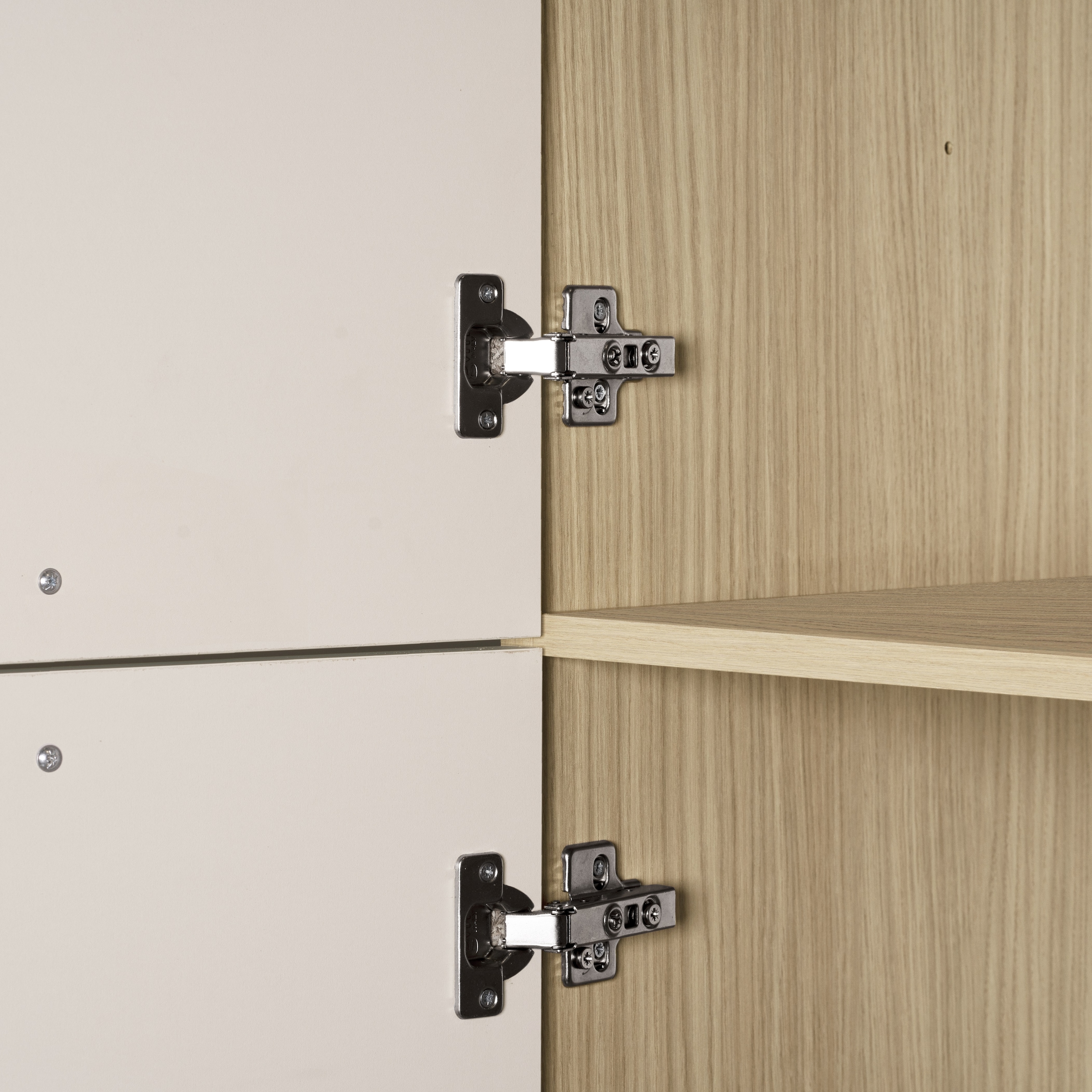 KOCHSTATION Armoire à provisions »Luna, Hochschrank, Küchenvorratsschrank, Speiseschrank, Made in Italy« B/T/H: 60×60×214,5 cm, mit 6 grosszügigen Fächern