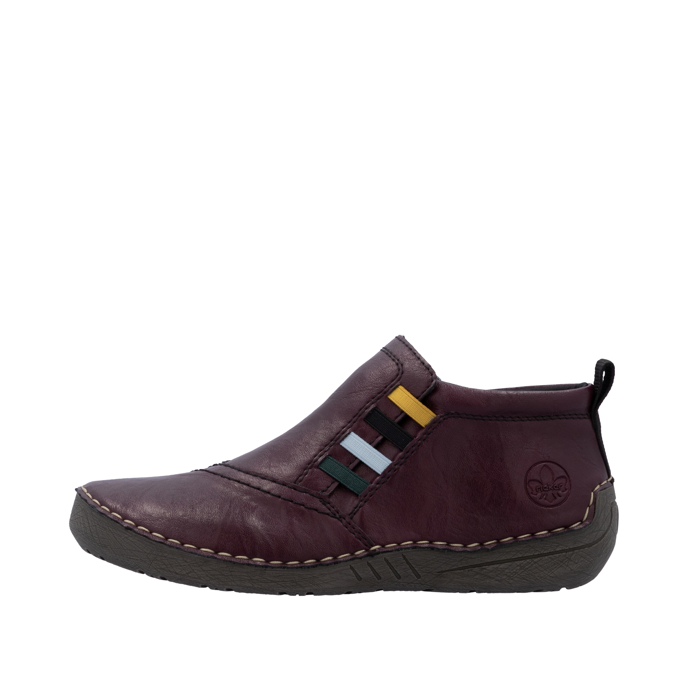 Rieker Bottines à enfiler  Boots casual, bottines, boots à enfiler avec fermeture éclair intérieure