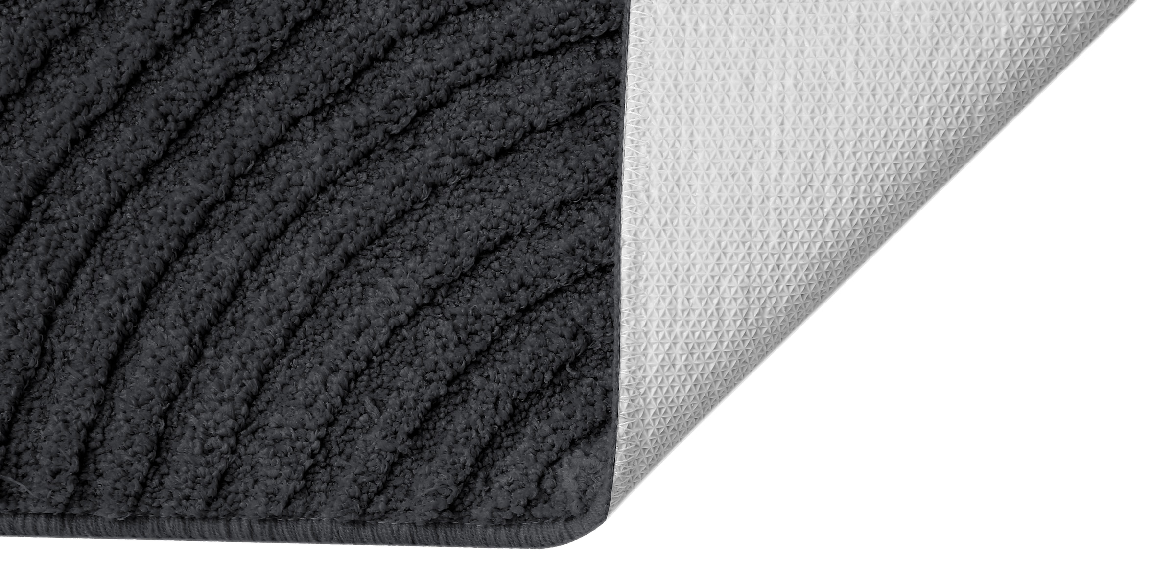 GOODproduct Tapis de bain »Ognon, Scandi, Boho, modernes Muster« Höhe 15 mm Badteppich, Uni Farben, Hoch-Tief-Effekt