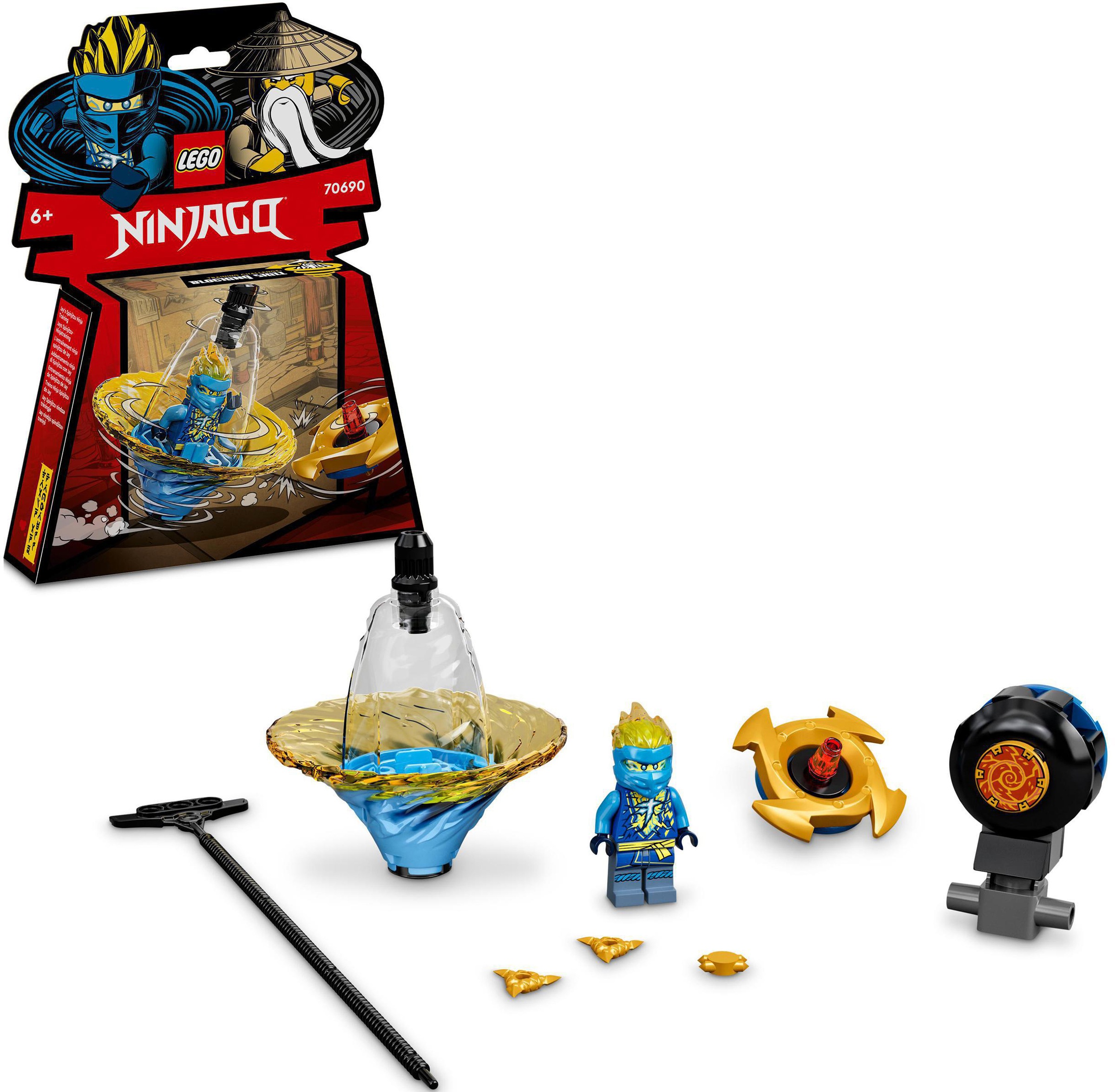 Image of LEGO® Konstruktionsspielsteine »Jays Spinjitzu-Ninjatraining (70690), LEGO® NINJAGO®«, (25 St.), Made in Europe bei Ackermann Versand Schweiz