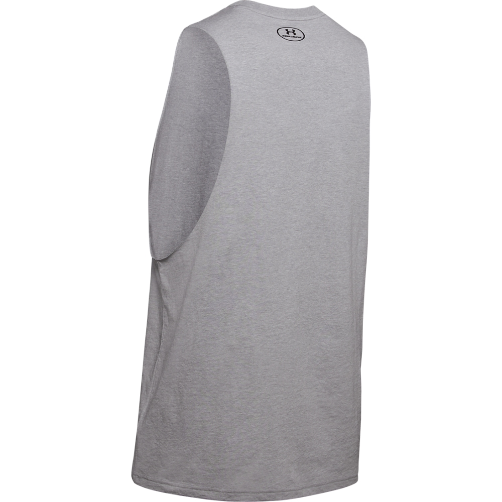 Under Armour® Haut d'entraînement »UA LEFT CHEST CUT OFF TANK« 1 pièces sportliche Schnittform, für Trainingseinheiten, leichtes Design