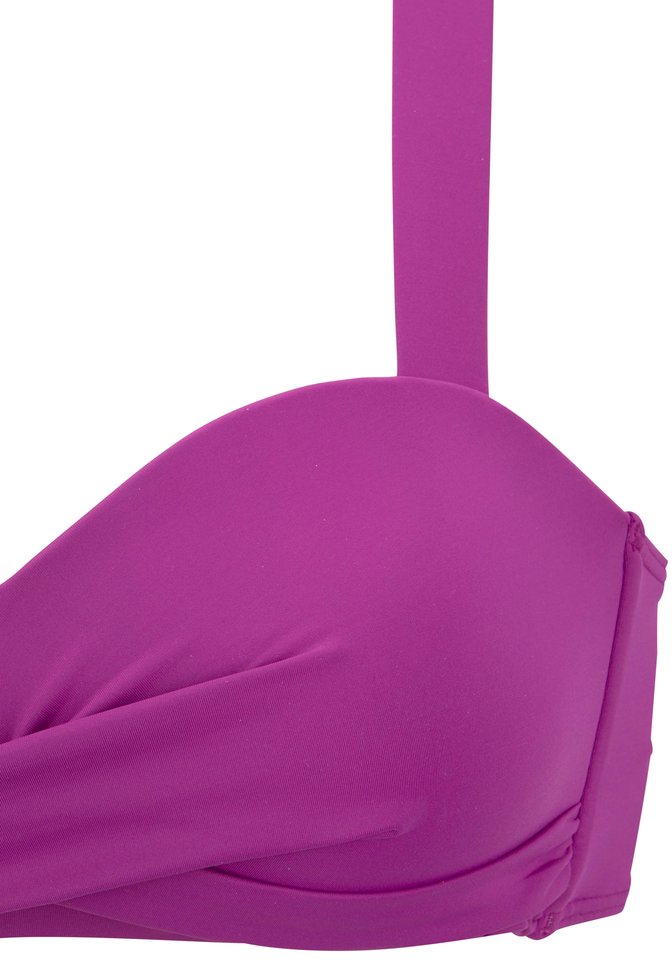 LASCANA Bandeau-Bikini-Top »Comfy«, mit bequemen Passform ohne Bügel