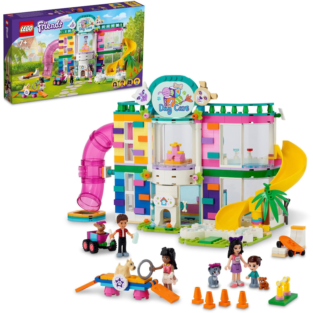 LEGO® Konstruktionsspielsteine »Tiertagesstätte (41718), LEGO® Friends«, (593 St.)