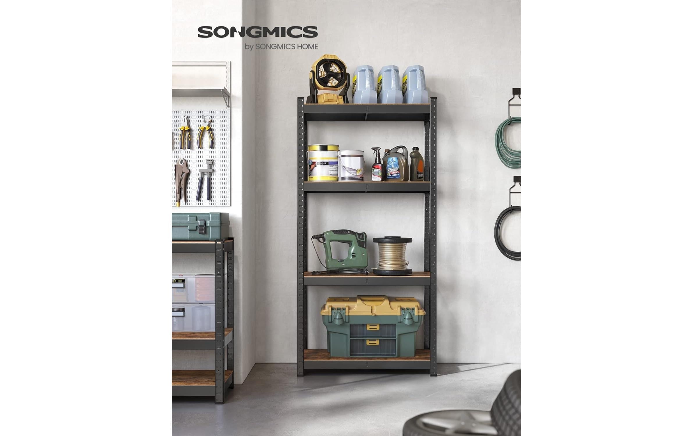 SONGMICS Étagère »mit 4 Ablagen«