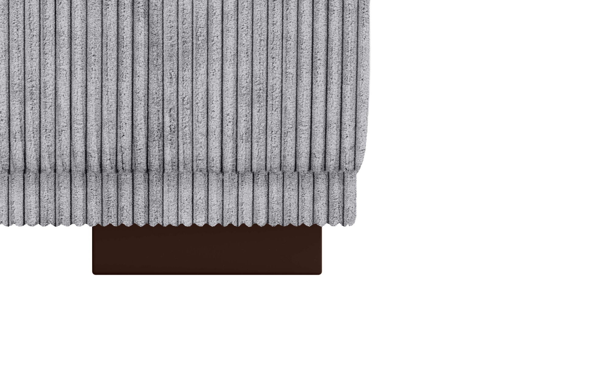 Home affaire Polsterhocker »BORNHOLM, kleiner Hocker passend zur Serie, Masse B/T/H: 61/72/46 cm«, mit Wellenfederung, in hochwertiger Verarbeitung