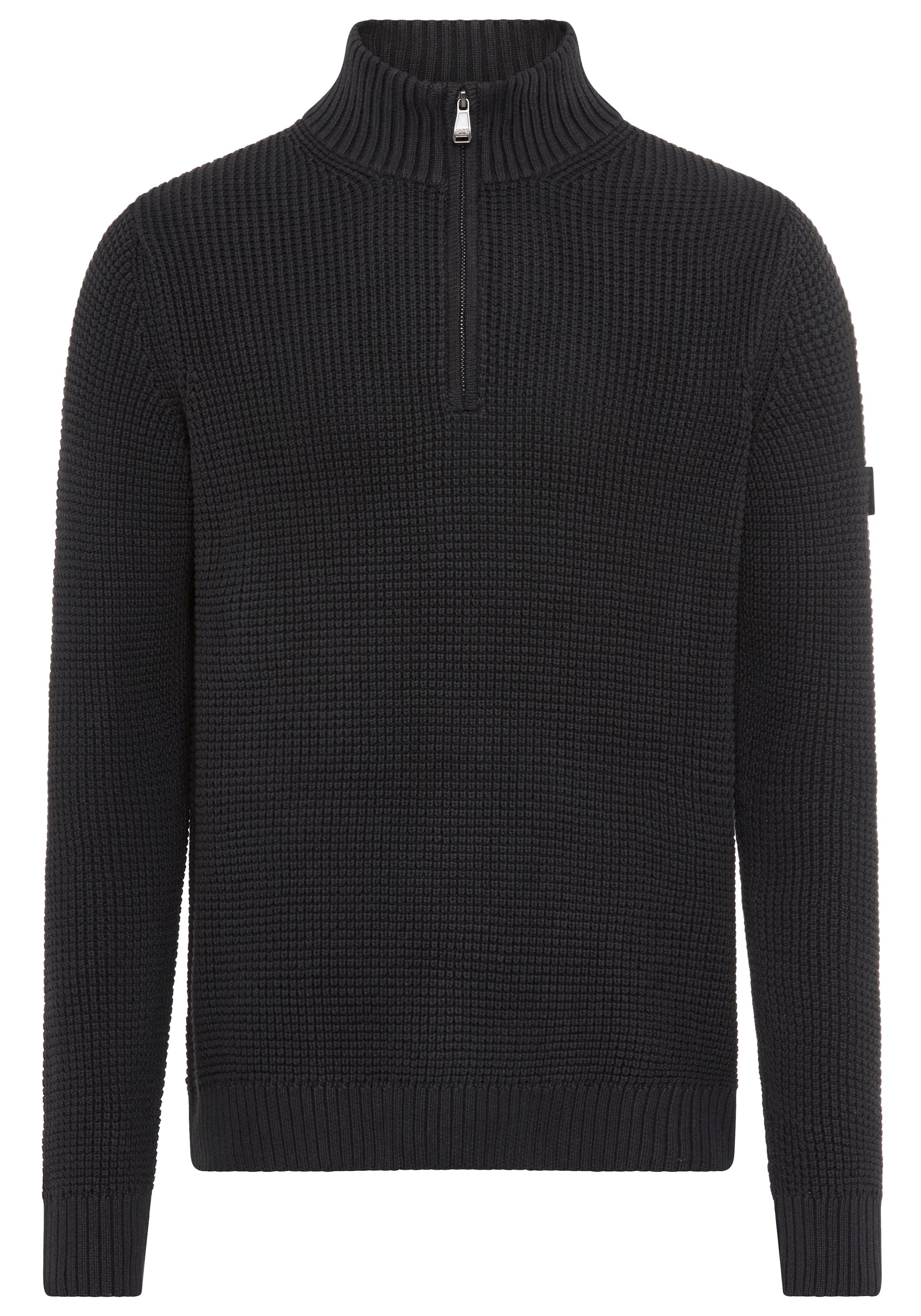 Image of Joop Jeans Strickpullover "Henrios" mit Reissverschluss