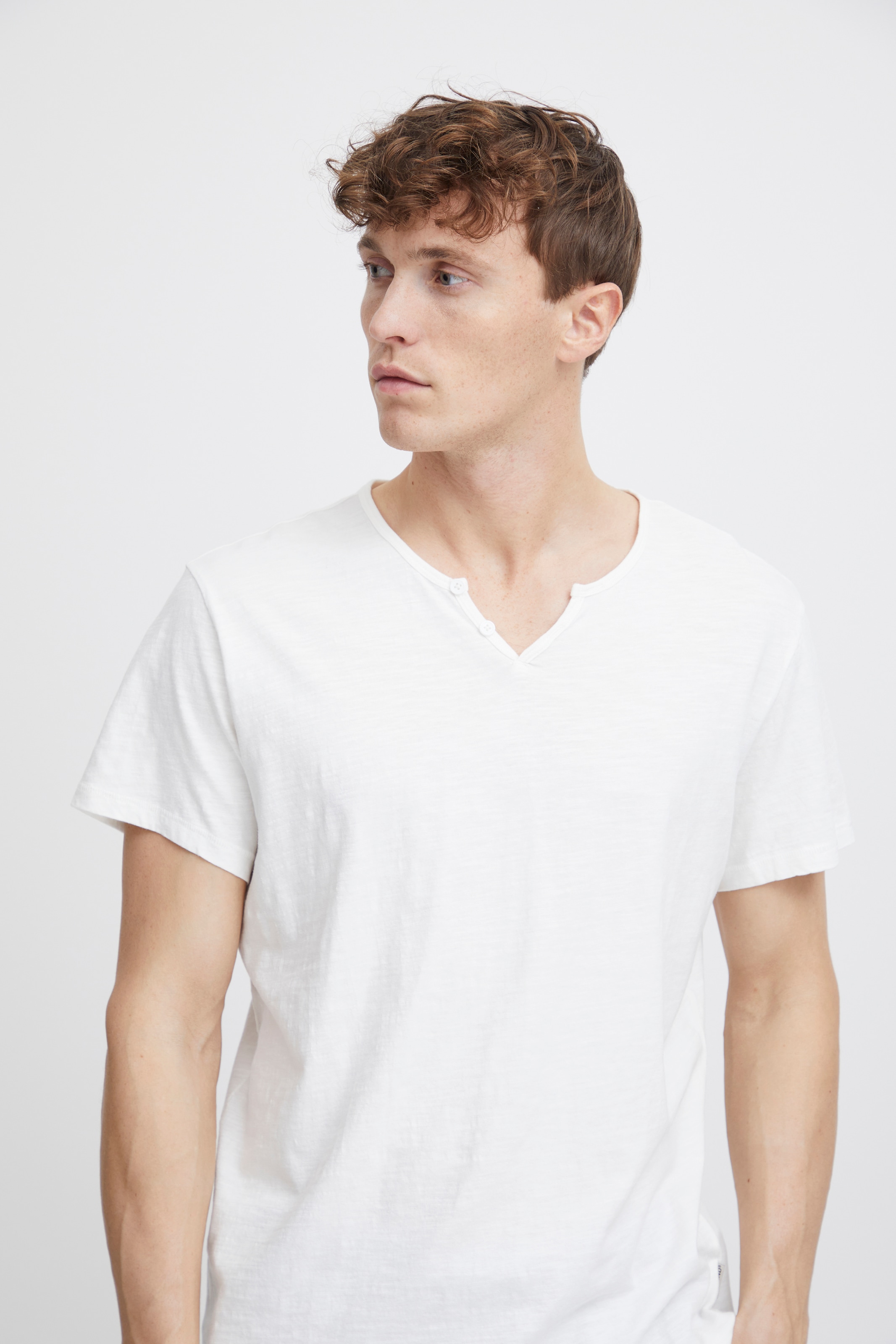 Blend T-Shirt »BHAshton split neck tee«