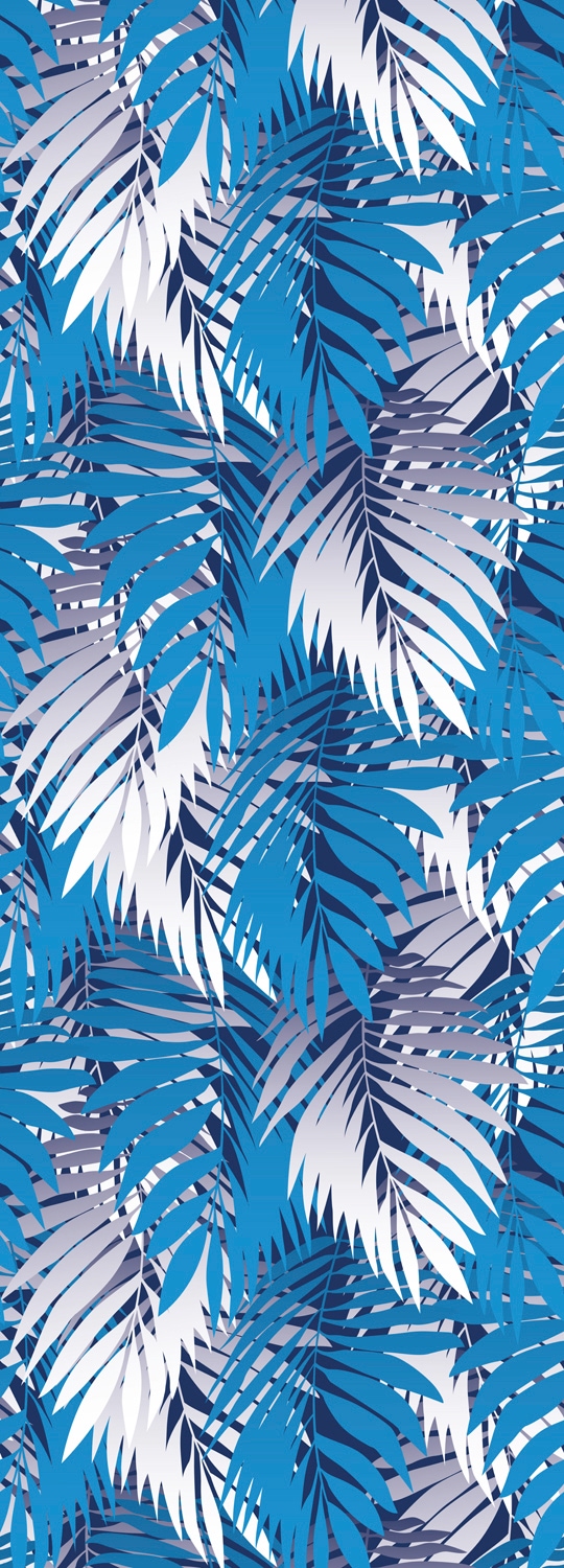Image of queence Vinyltapete "Emilia" Motiv bedruckt botanisch floral gemustert natürlich glatt 90x250cm, selbstklebend, kinderleichte Anbringung, Sticker