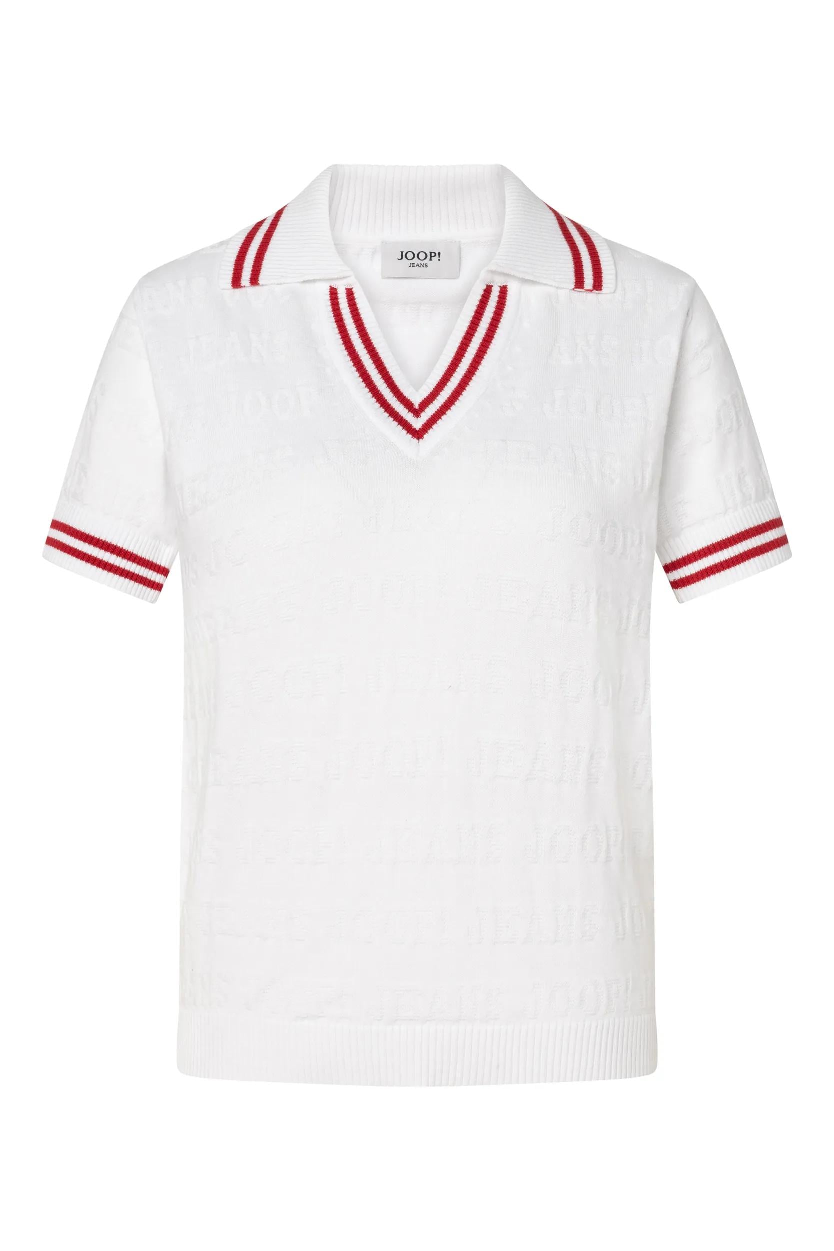 Image of JOOP Poloshirt "Kalena" mit Logo-Jacquard