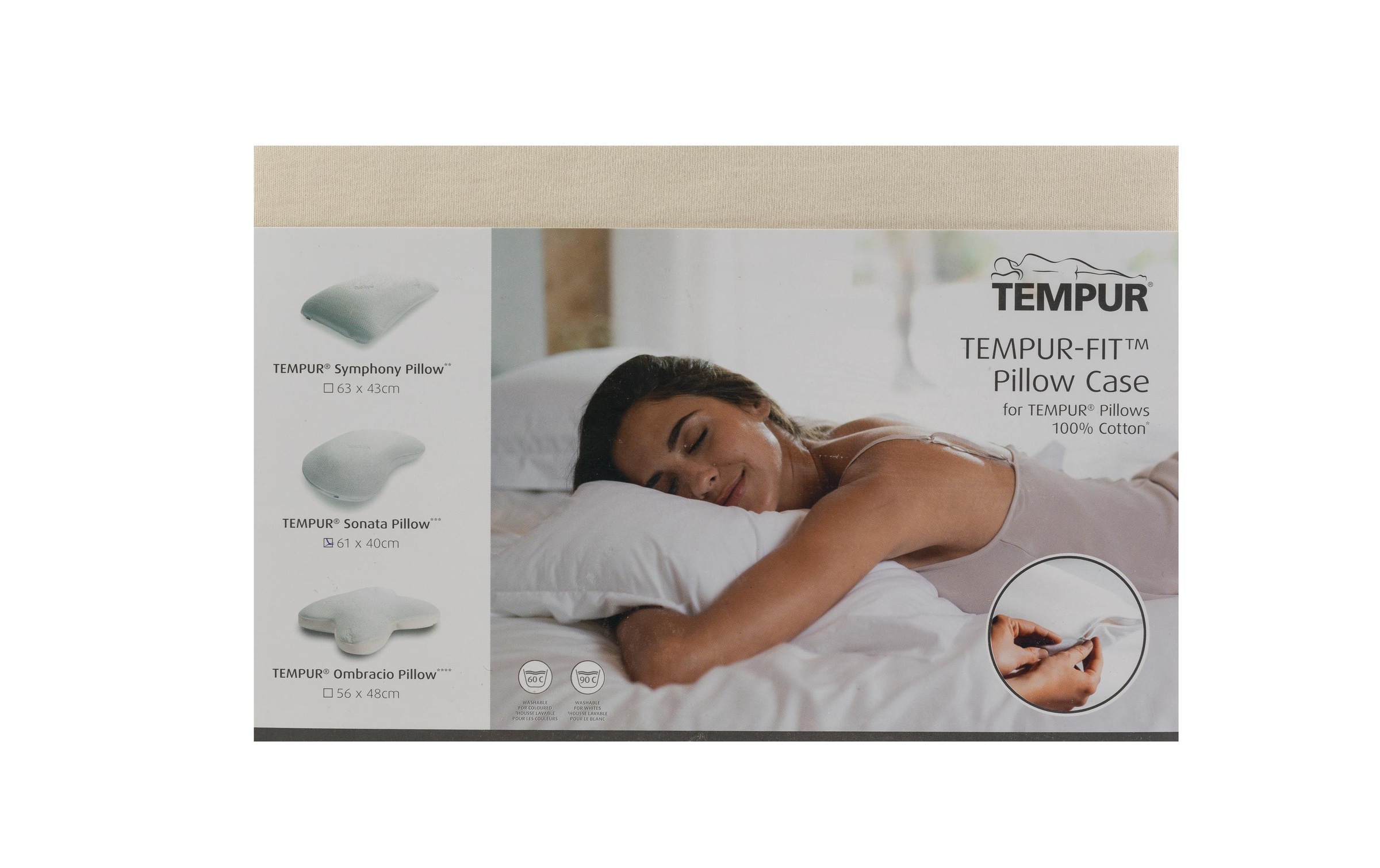 Image of Tempur Kopfkissen "Sonata Beige" 1 Stk. tlg.