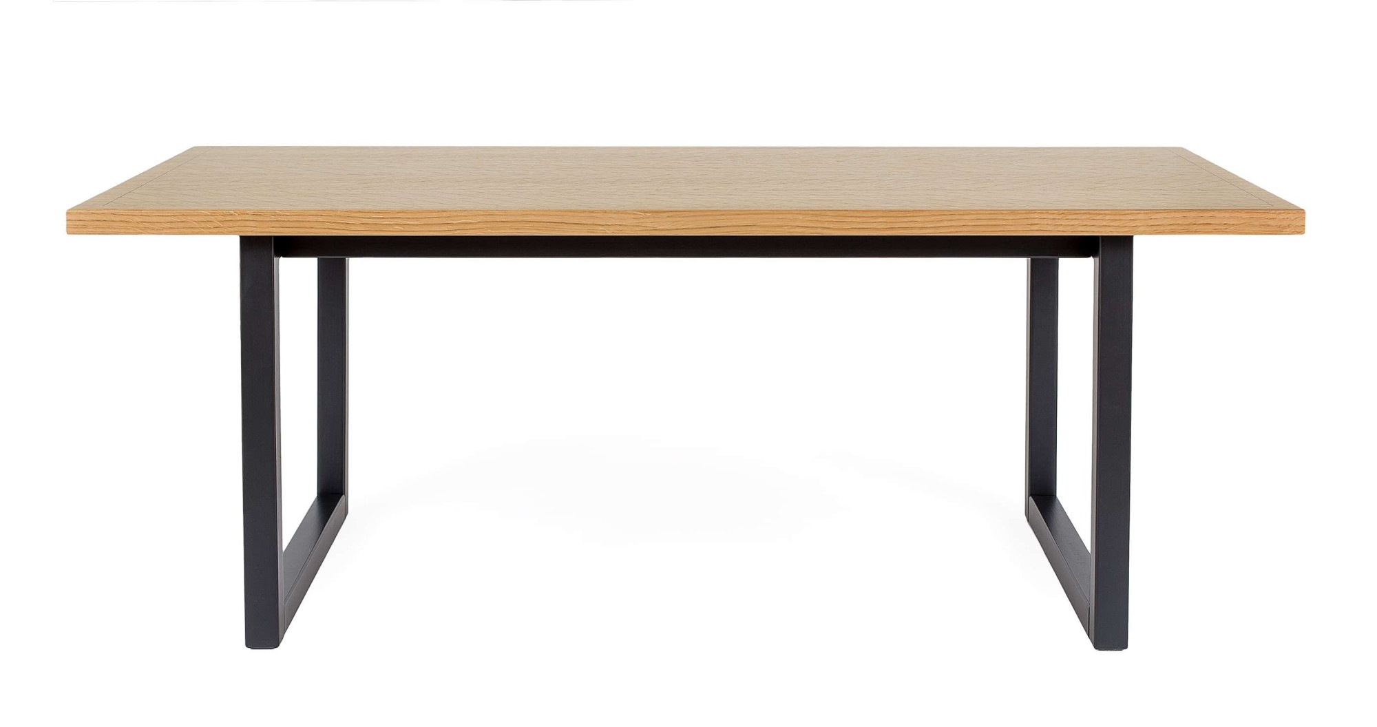 Woodman Couchtisch »Camden«, Beine aus massiver Birke, Breite 120 cm, mit einem schönen Print, FSC®