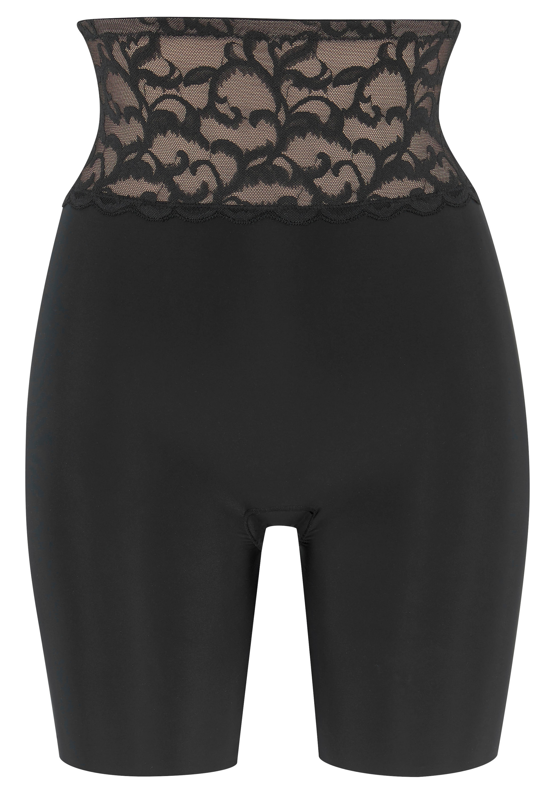 LASCANA Shapingpants Seamless Long Panty mit femininen Spitzenbund