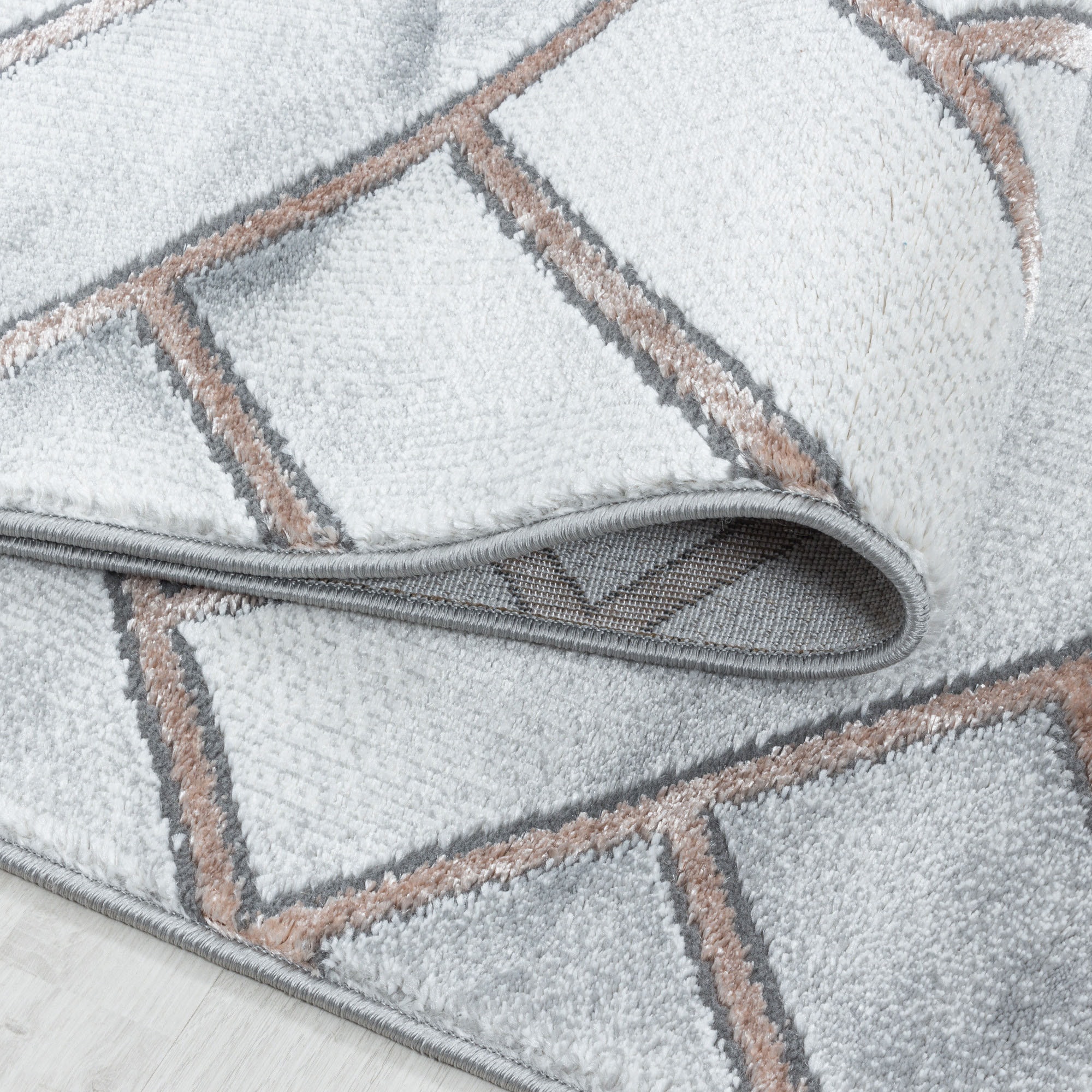 Ayyildiz Teppiche Teppich »NAXOS 3813«, rechteckig, 12 mm Höhe, Läufer, Wohnzimmer