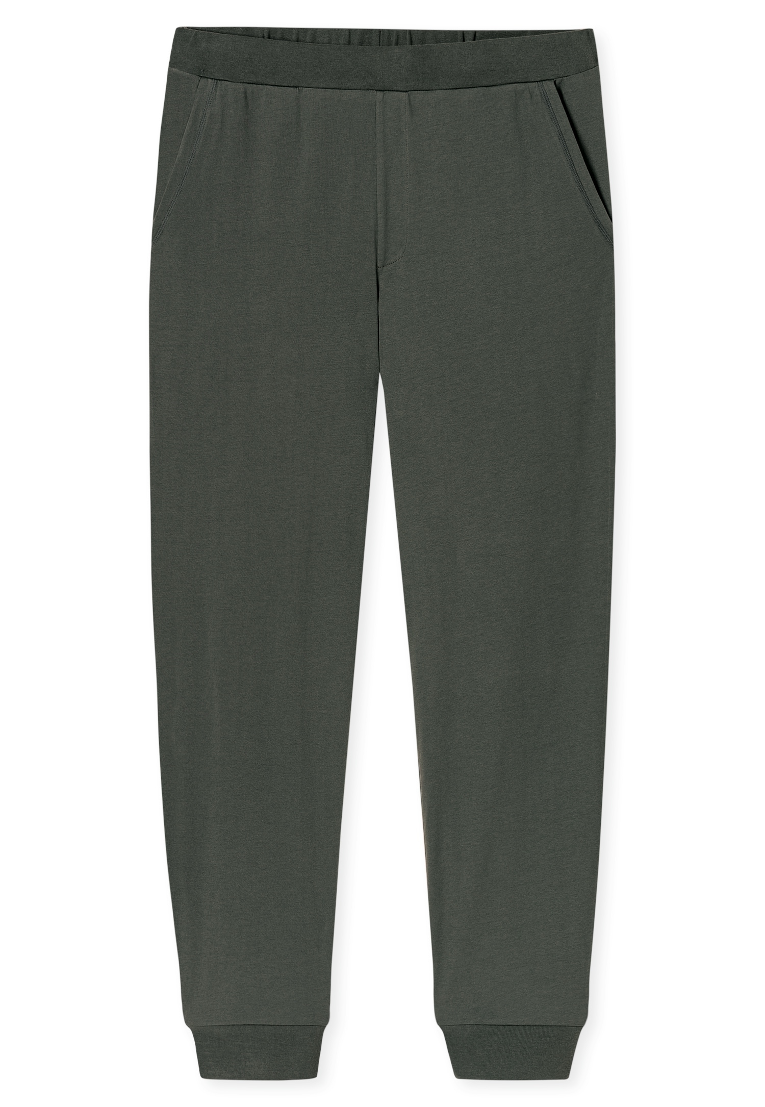 Schiesser Pyjama »Modern Nightwear« 2 pièces seitliche Taschen, Brusttasche, Langarm, Baumwolle, Single Jersey