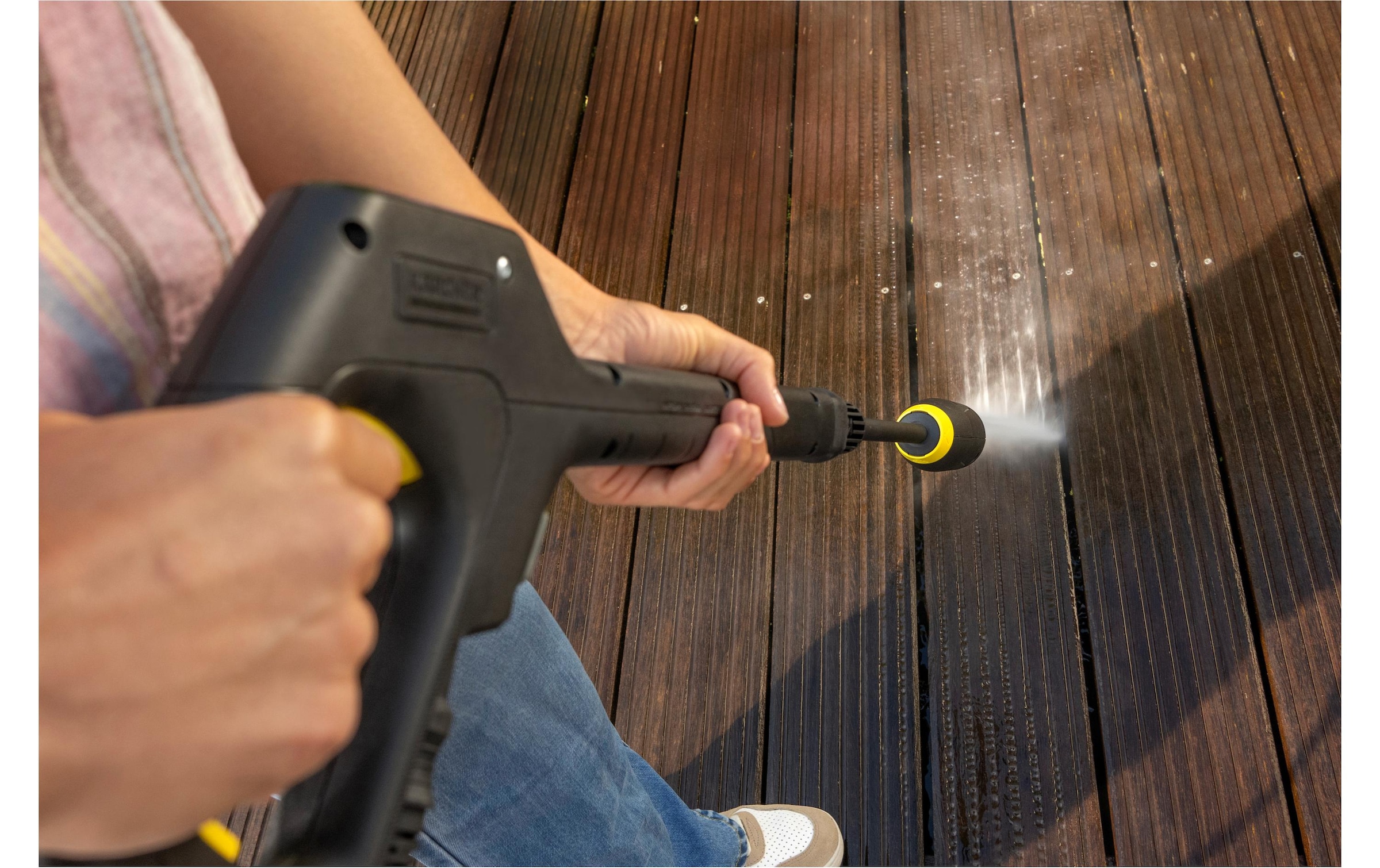 Kärcher Professional Nettoyeur haute pression »K 4 Comfort Premium« Hochdruckreiniger mit wassergekühltem Motor und Schlauchtrommel