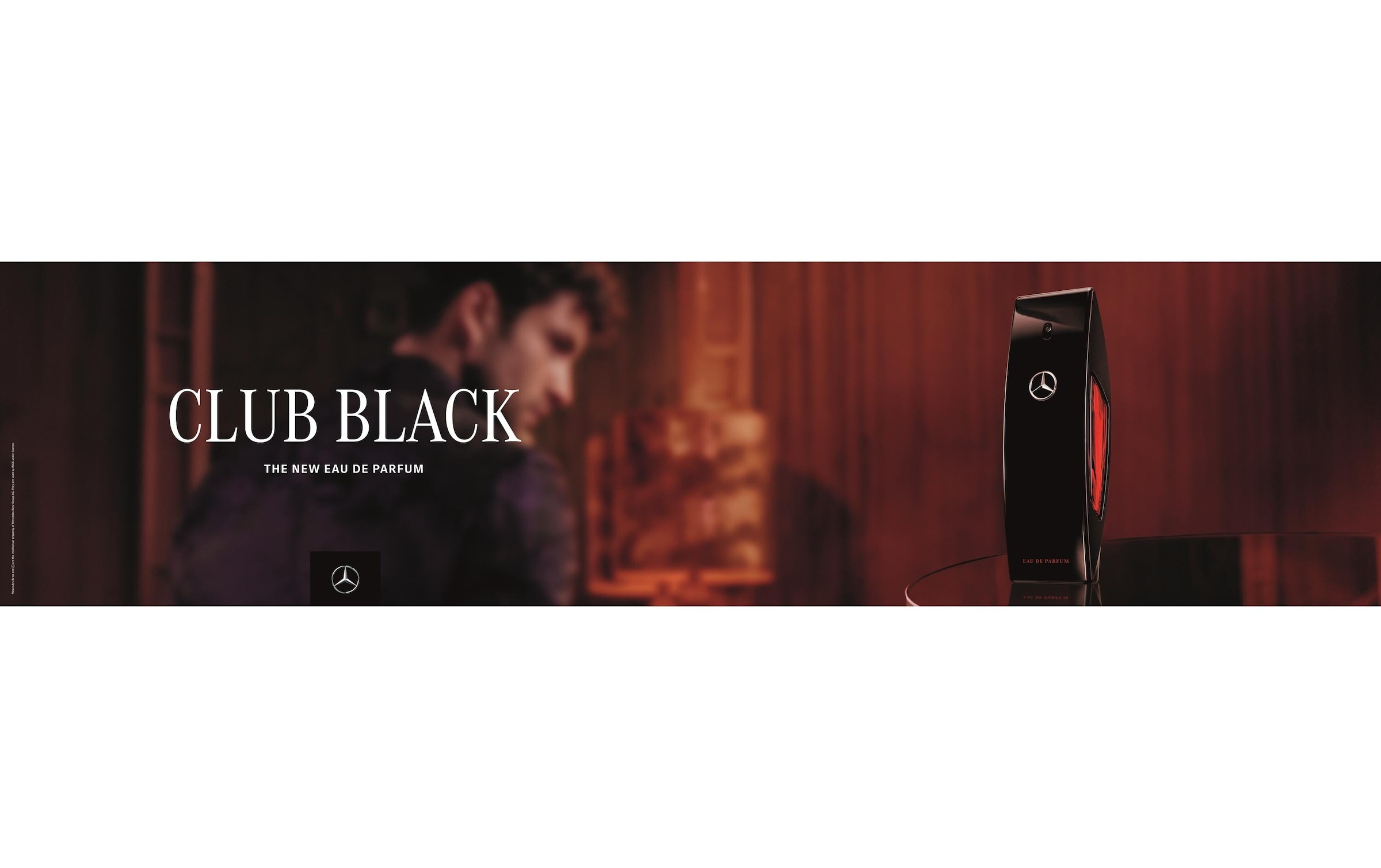 Mercedes Eau de Parfum »Club Black Red, 100 ml«