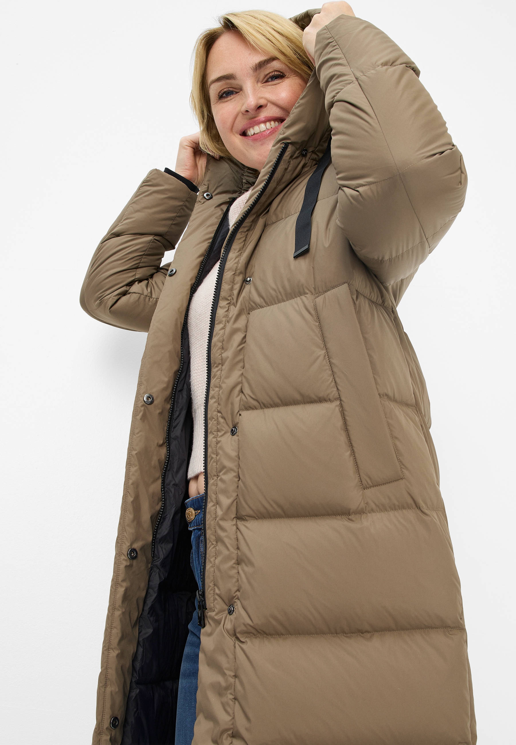 Fuchs Schmitt Manteau matelassé »Steppmantel« mit Kapuze