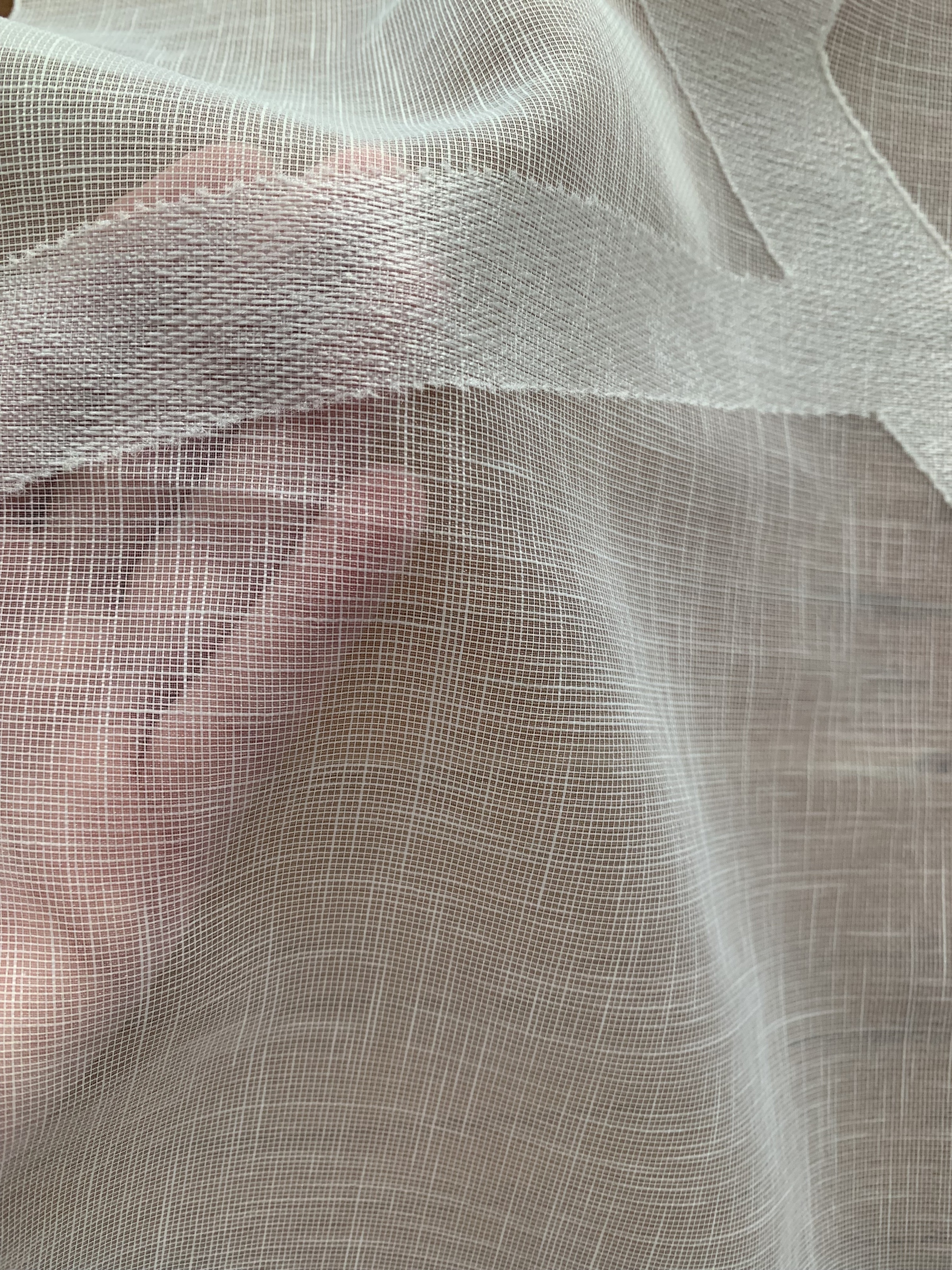 HOME WOHNIDEEN Schiebegardine »CASSÉ« Paneelwagen 1 Stk. tlg. Leinen-Voile, mit transparentem Scherli