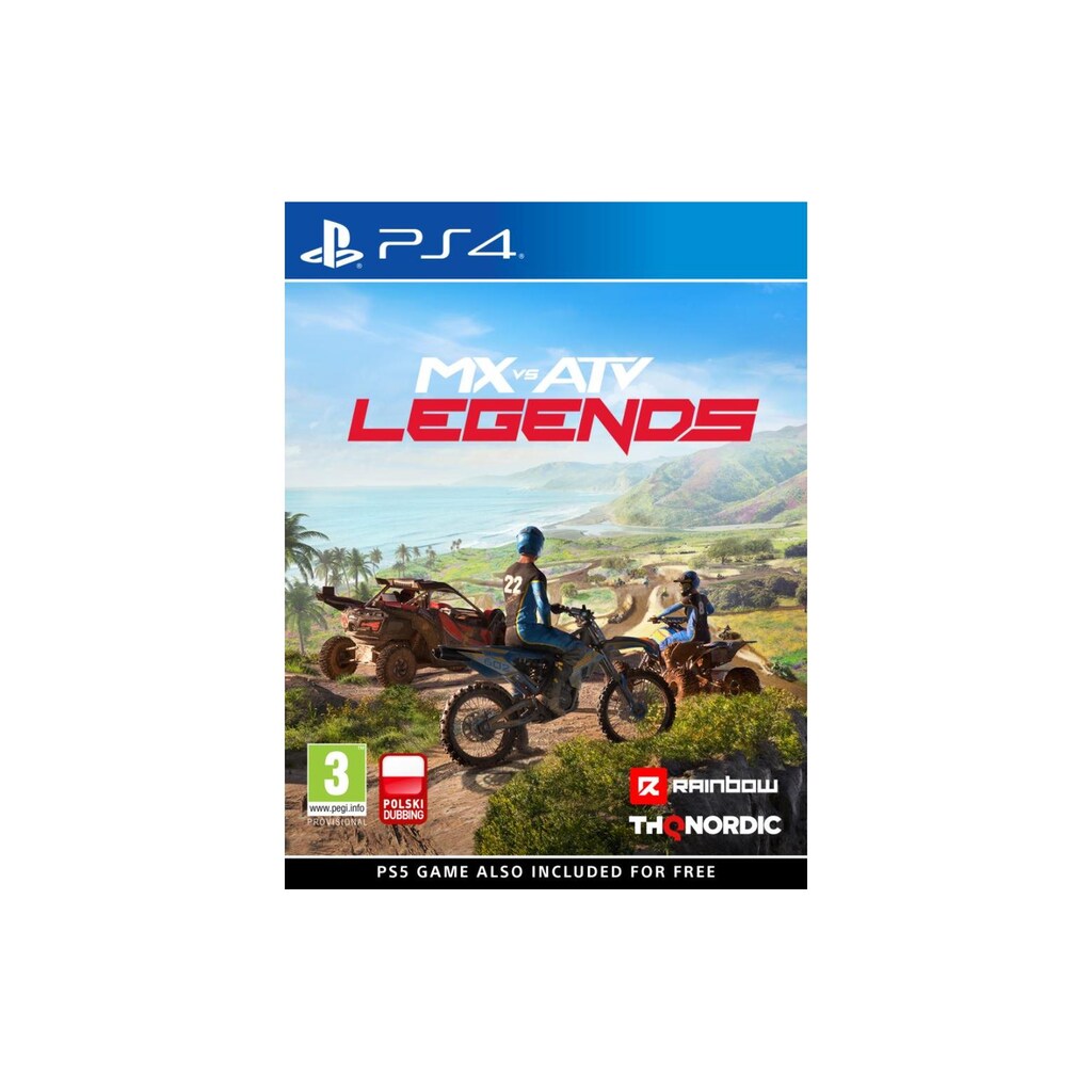 THQ Spielesoftware »MX vs ATV: Legends«, PlayStation 4