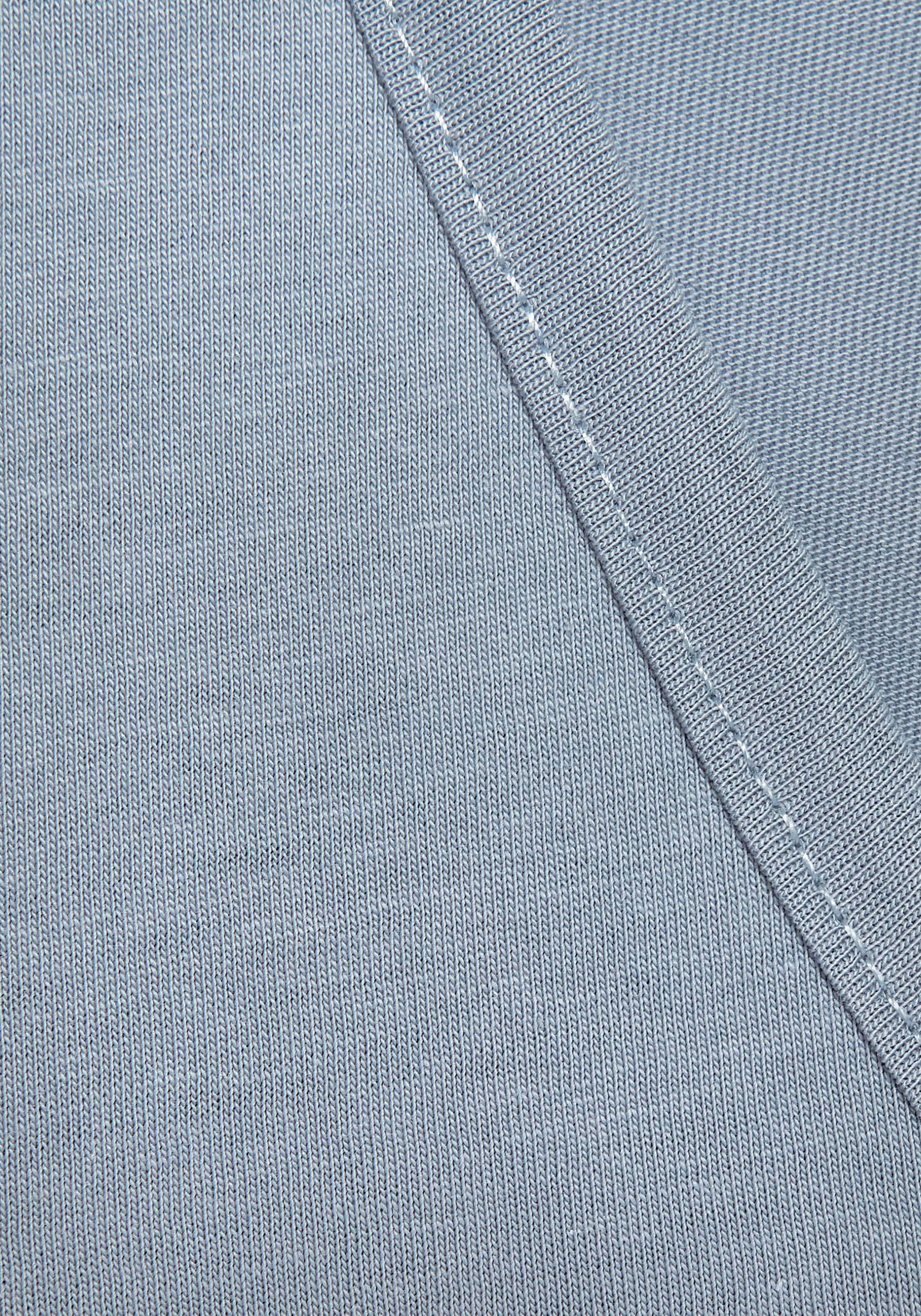 Vivance Dreams Pyjamaoberteil mit schönem V-Ausschnitt