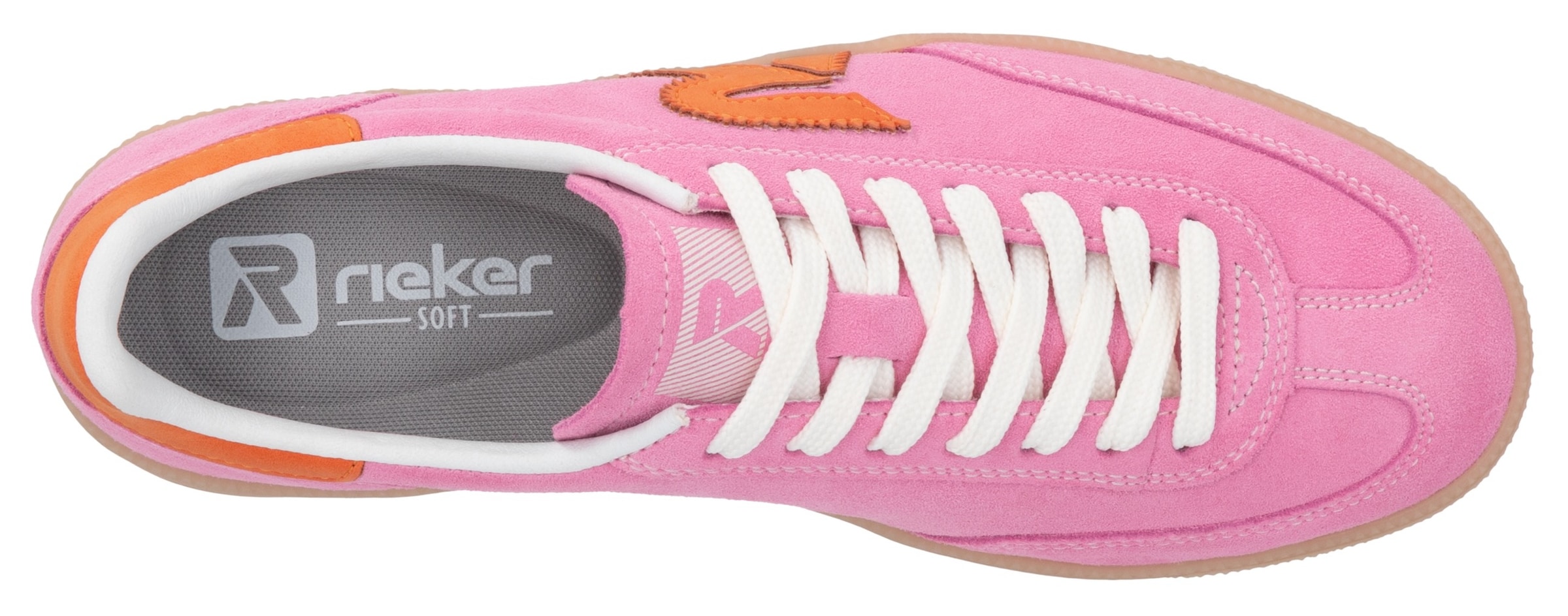 RIEKER Sport Sneakers »San Diego Swing2GO«  Retro-Sneaker, Freizeitschuh, Halbschuh mit herausnehmbarem Fussbett