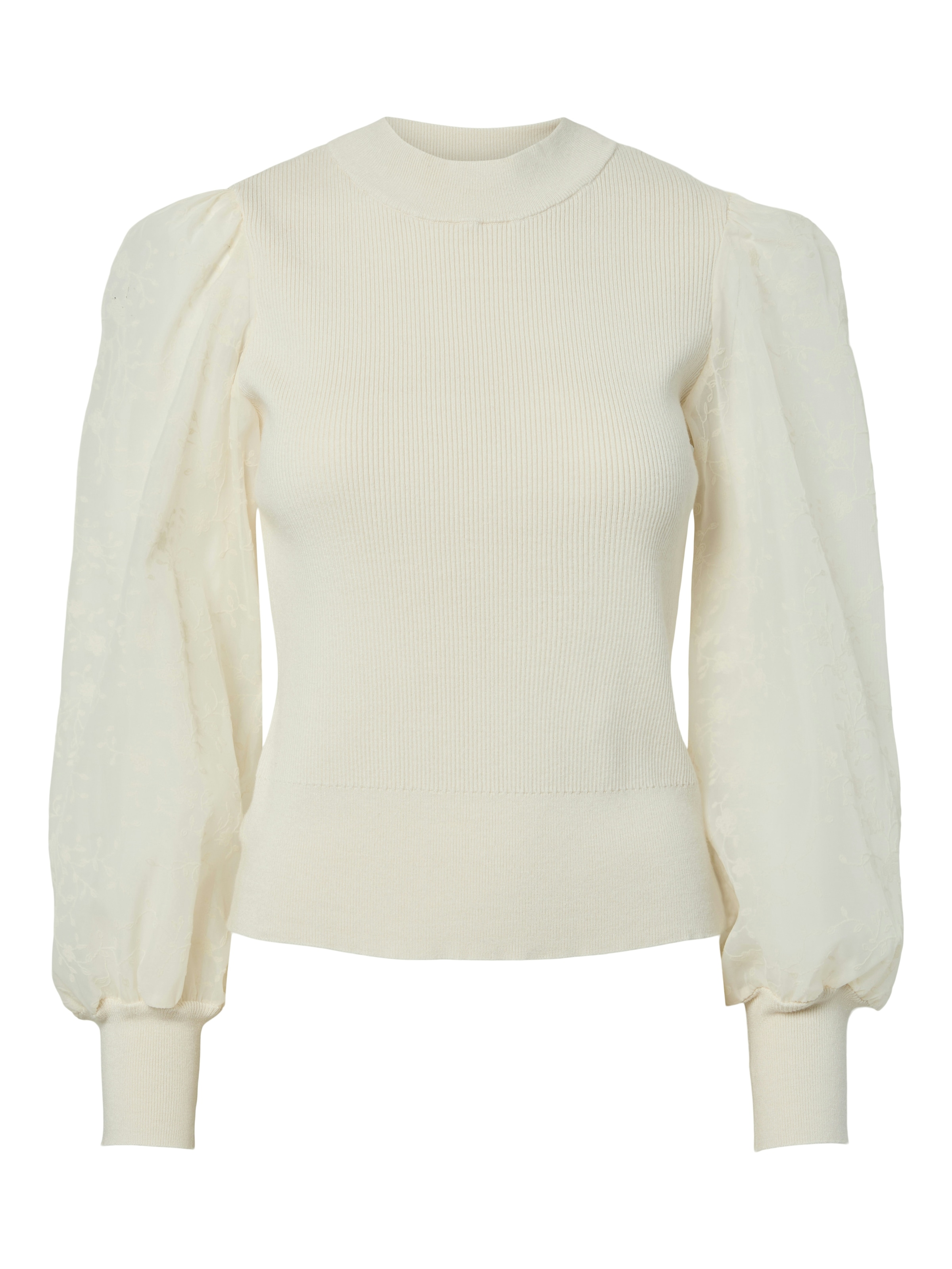 Y.A.S Pull à col rond »YASDOTME LS KNIT PULLOVER S. NOOS«