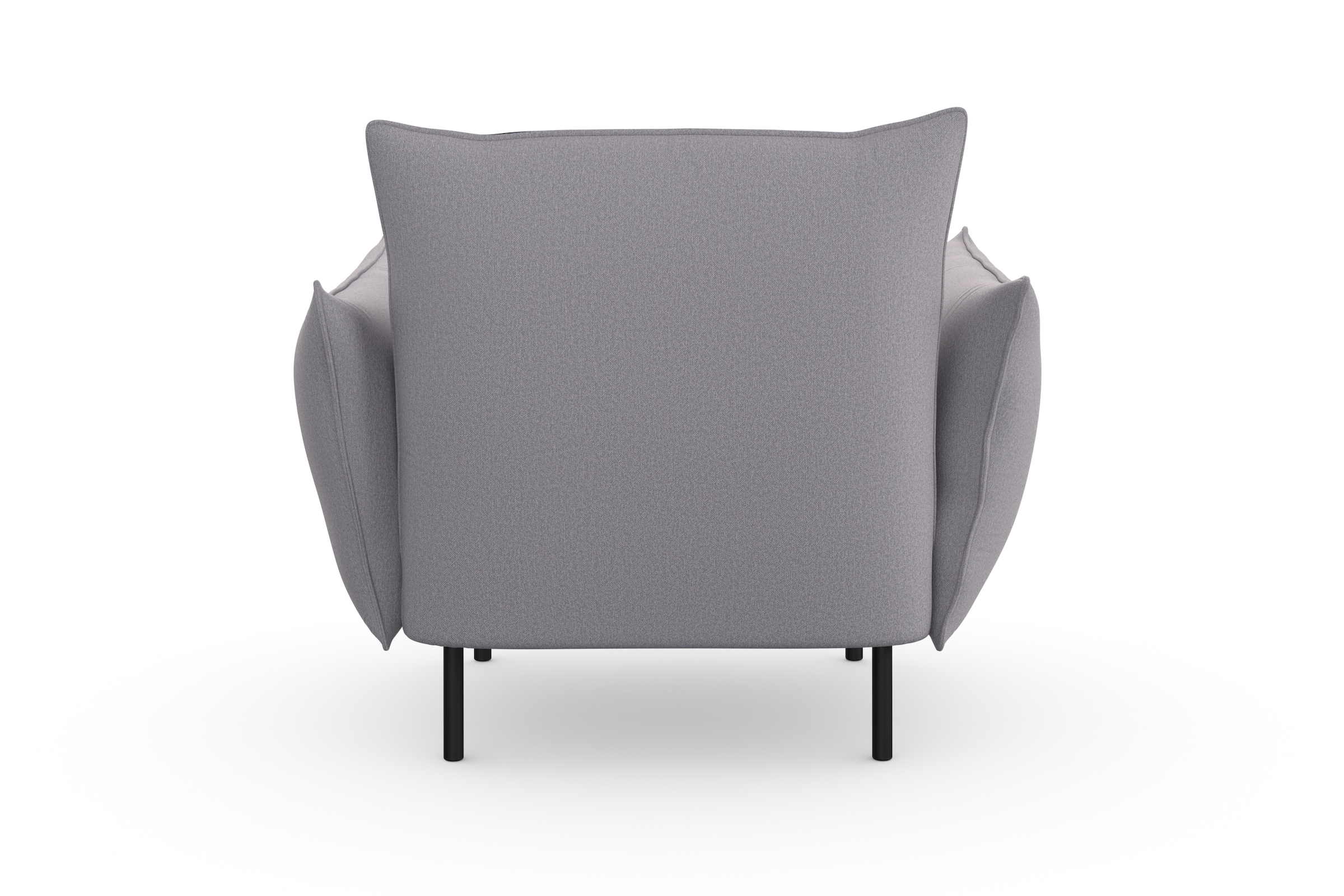 GOODproduct Fauteuil »Stine Cocktailsessel« Design particulier grâce à l’aspect coussin et au passepoil