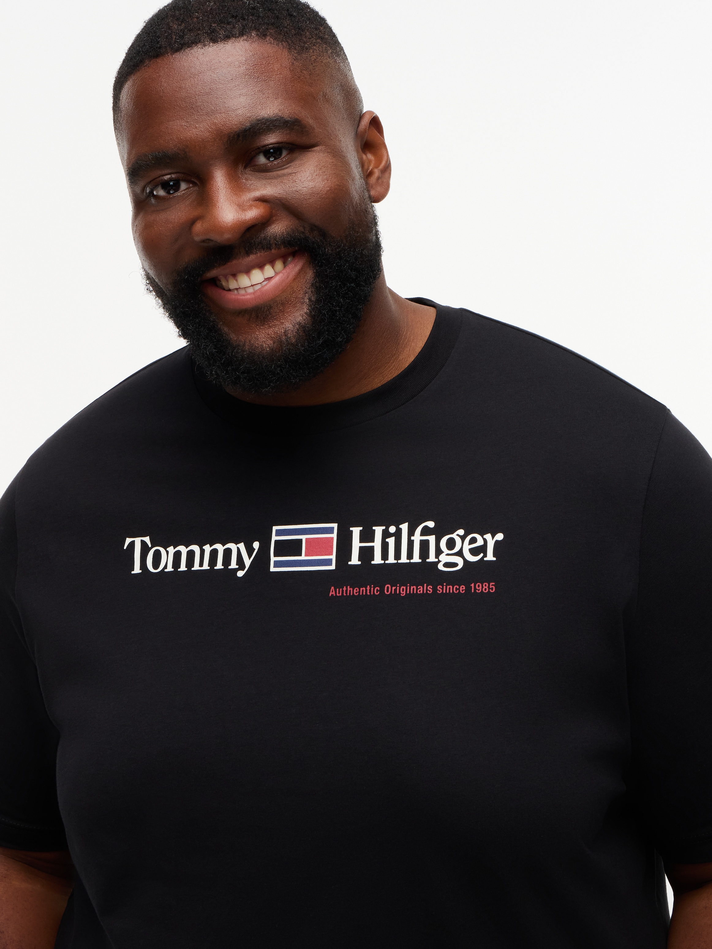 Tommy Hilfiger Big & Tall T-shirt »BT-BRAND LOVE RWB GRAPHIC« grandes tailles